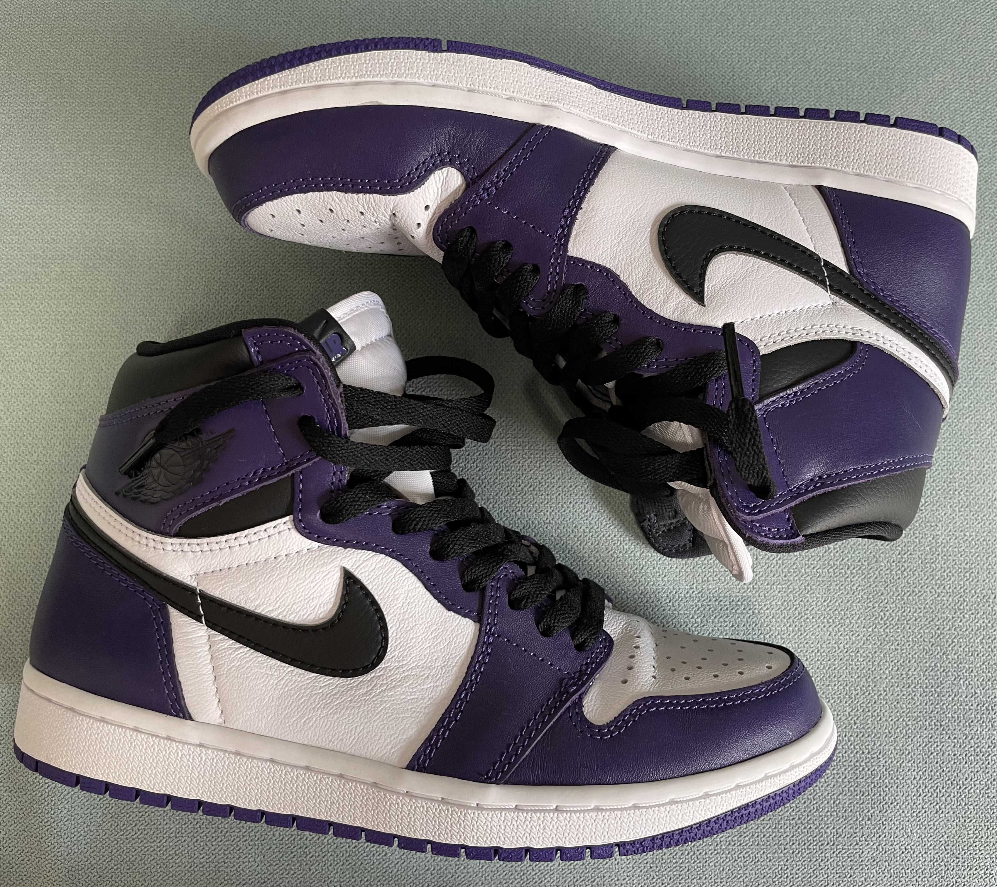 Nike Air Jordan 1 Retro High OG "Court Purple White/Black" (2020)   