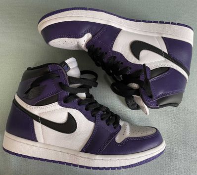 Nike Air Jordan 1 Retro High OG "Court Purple White/Black" (2020)
