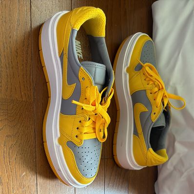 Nike Women's Air Jordan 1 Elevate Low "Grey/Yellow"