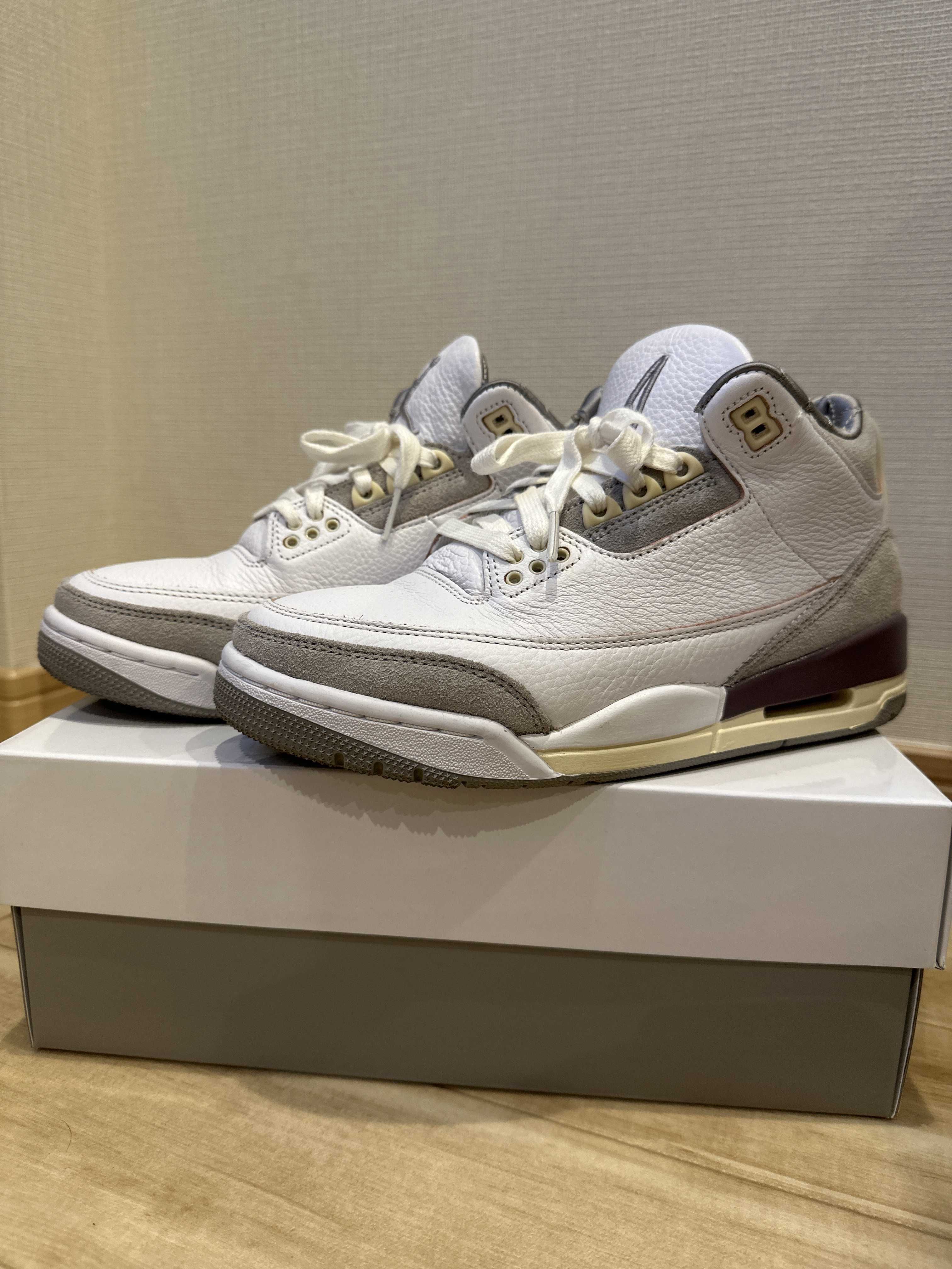 A Ma Maniere × Nike Women's Air Jordan 3 Retro SP "White/Medium Grey Violet Ore"