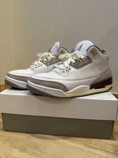 A Ma Maniere × Nike Women's Air Jordan 3 Retro SP "White/Medium Grey Violet Ore"