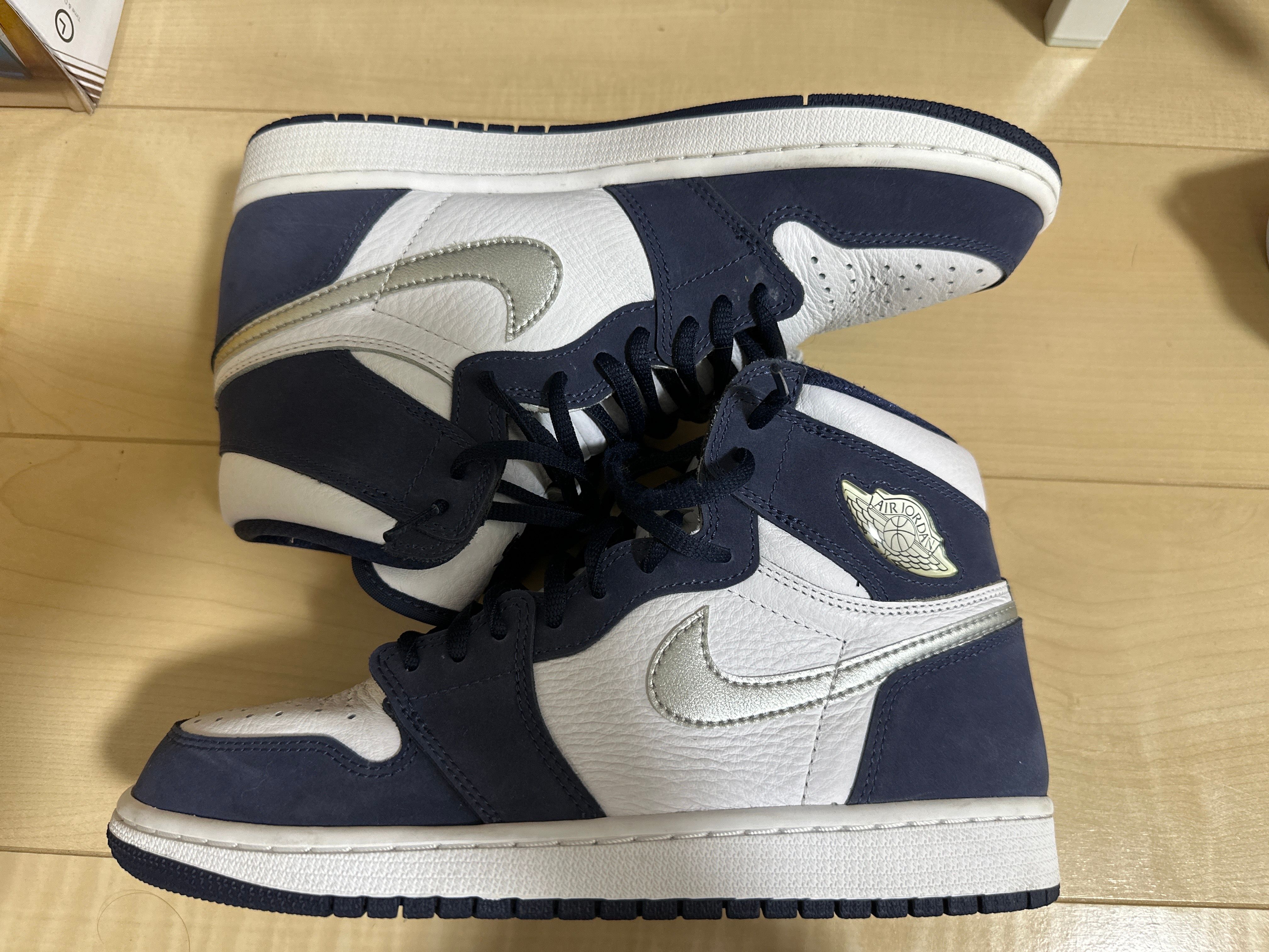 Nike Air Jordan 1 High OG CO.JP "White/Midnight Navy" (2020)(ブリーフケースなし)