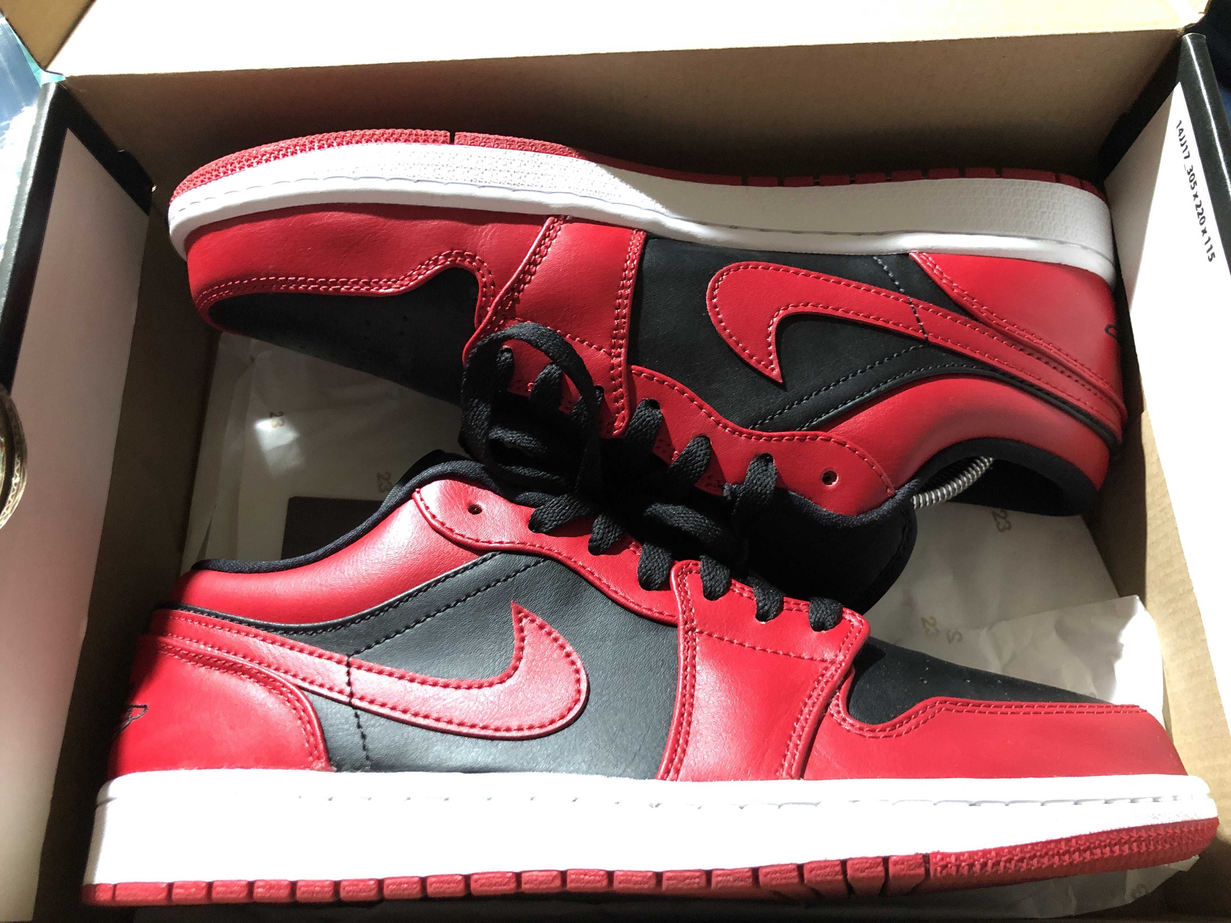 Nike Air Jordan 1 Low "Varsity Red"   