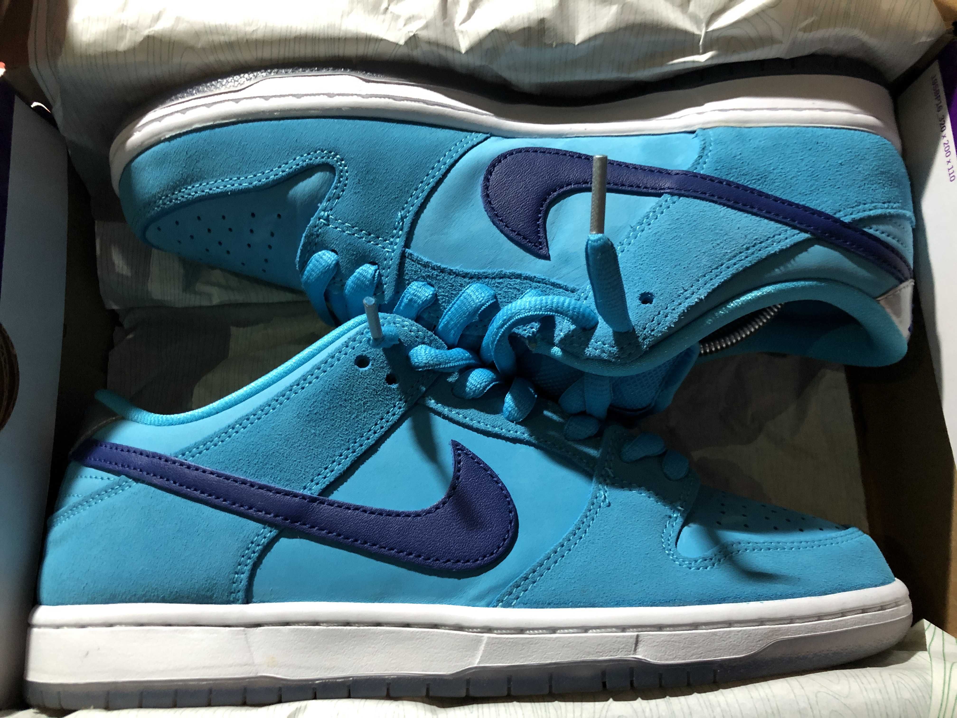 Nike SB Dunk Low Pro "Blue Fury/Deep Royal Blue"