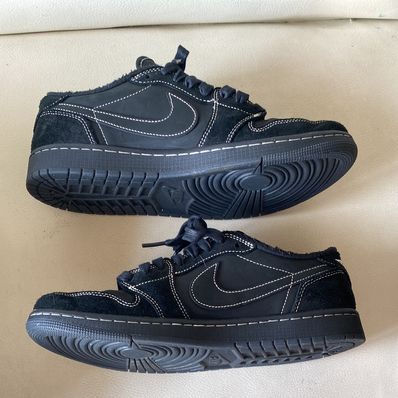 Travis Scott × Nike Air Jordan 1 Low OG SP "Black Phantom"