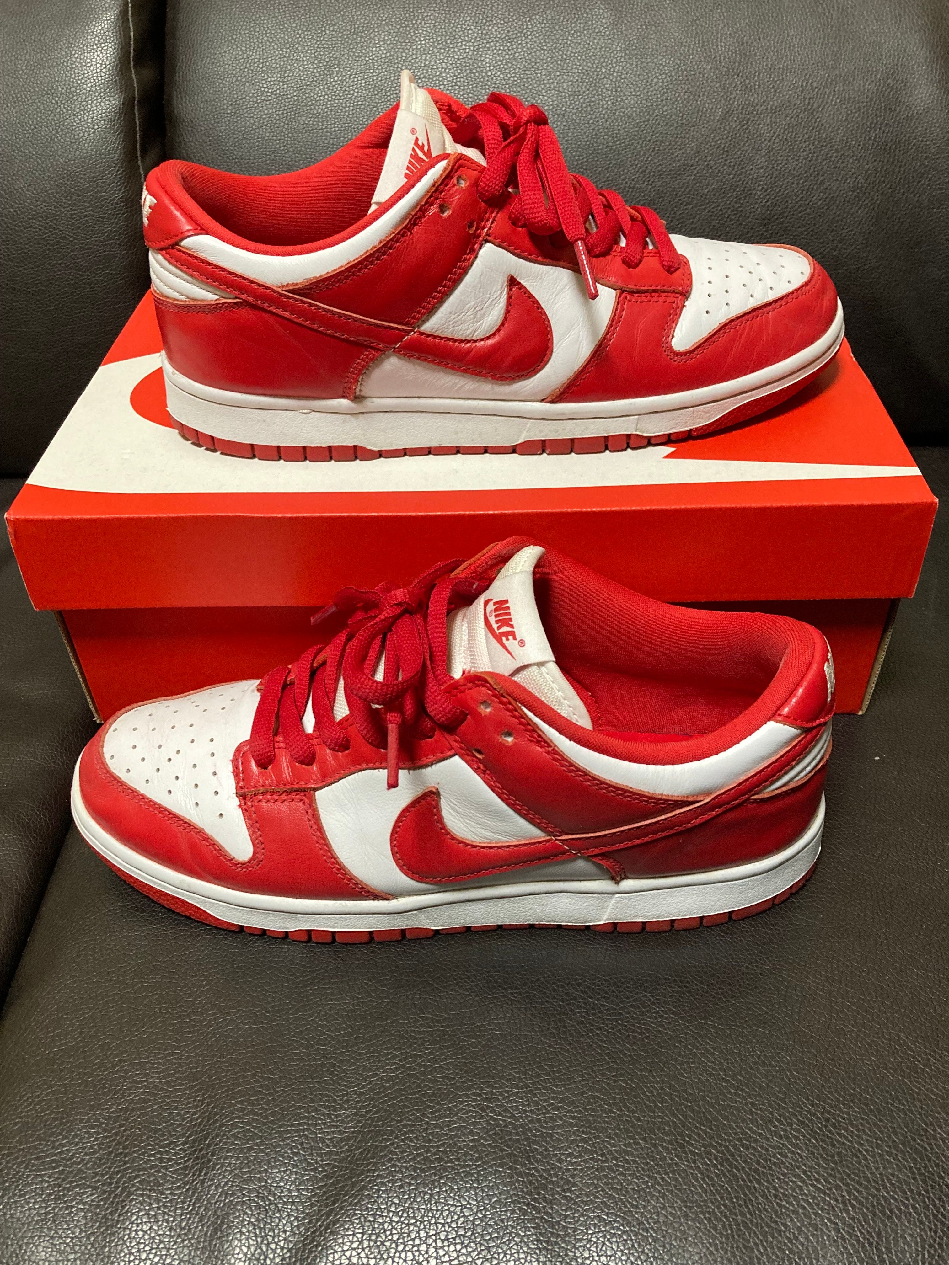 Nike Dunk Low SP "White and University Red"