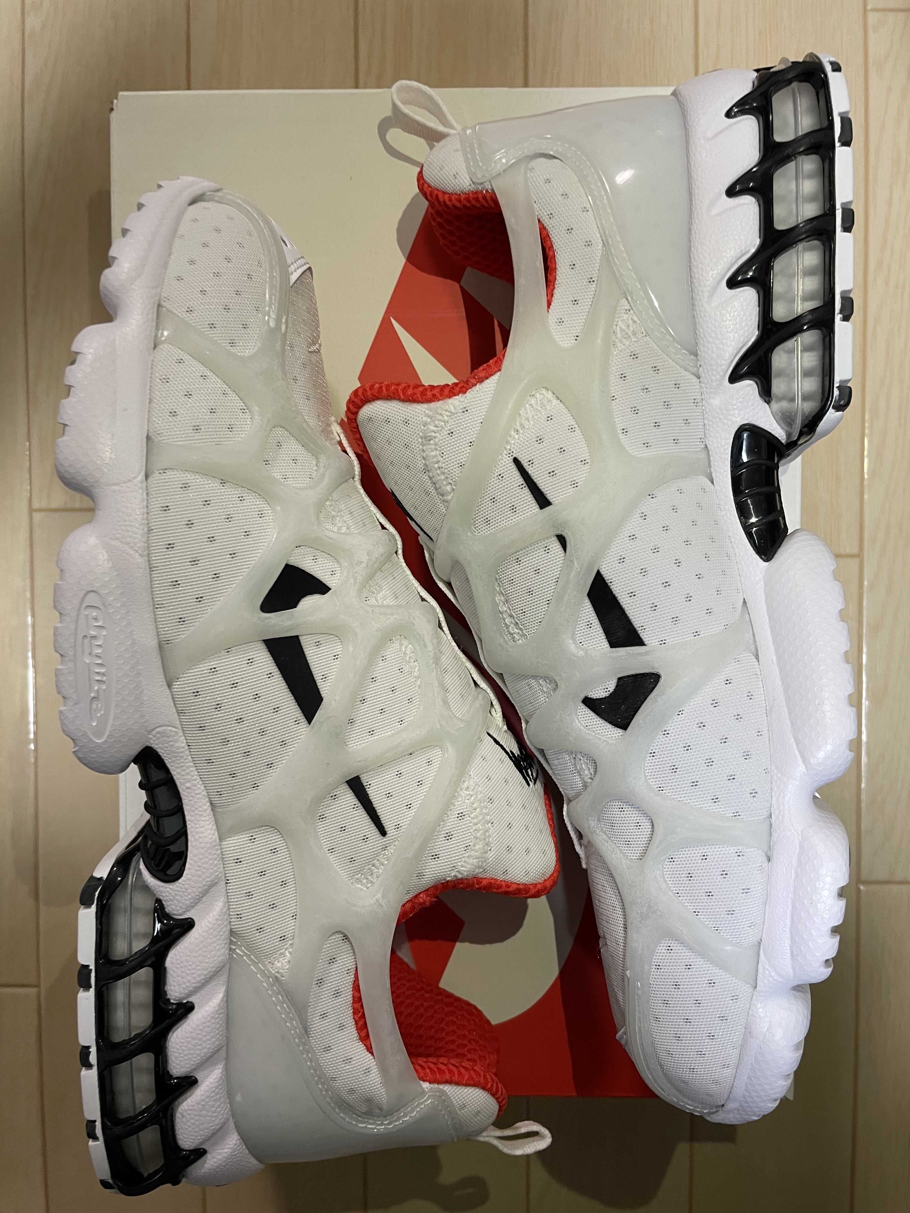 Stussy × Nike Air Zoom Kukini "White/Red"