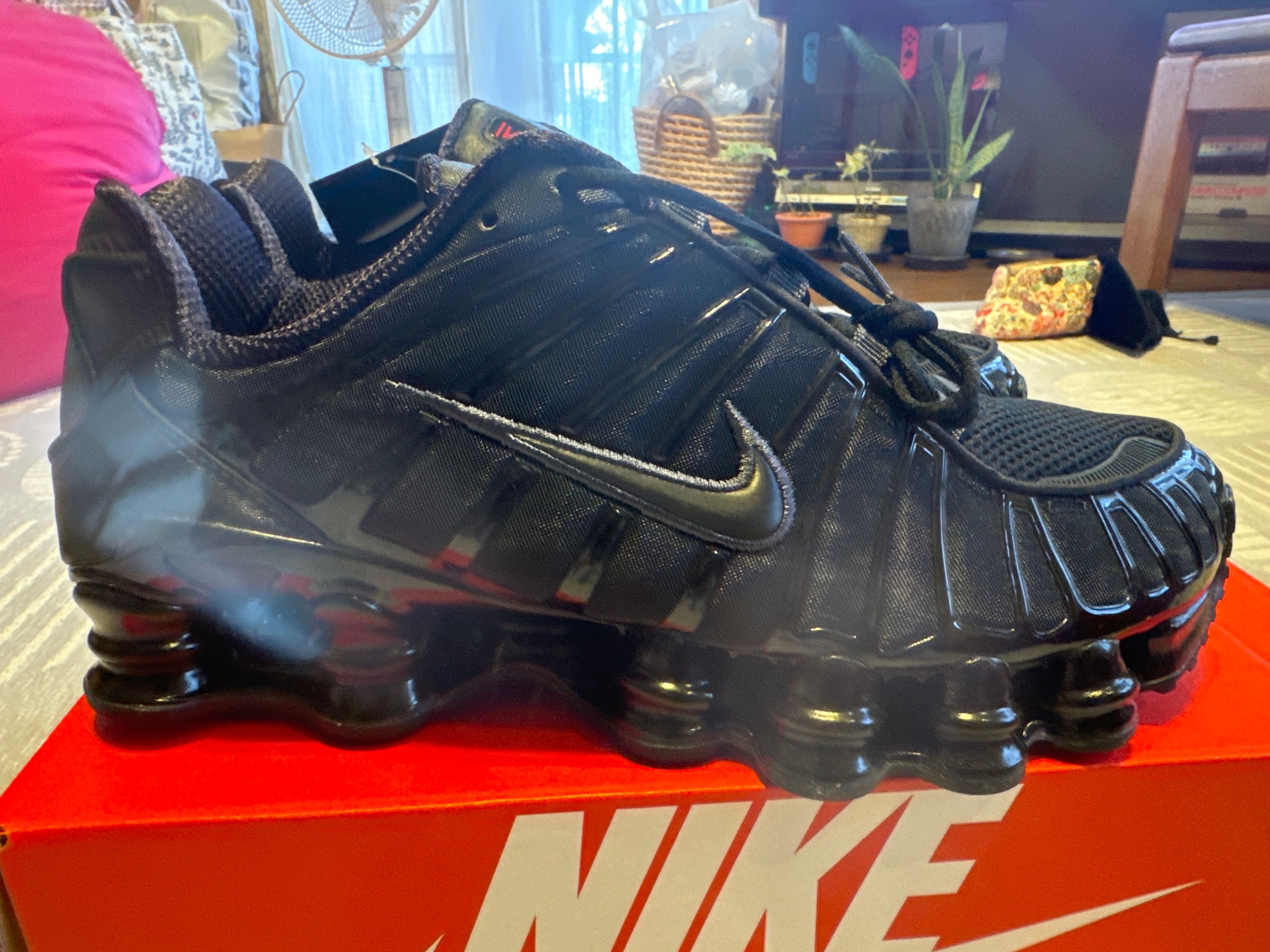 Nike Women's Shox TL "Black and Max Orange"