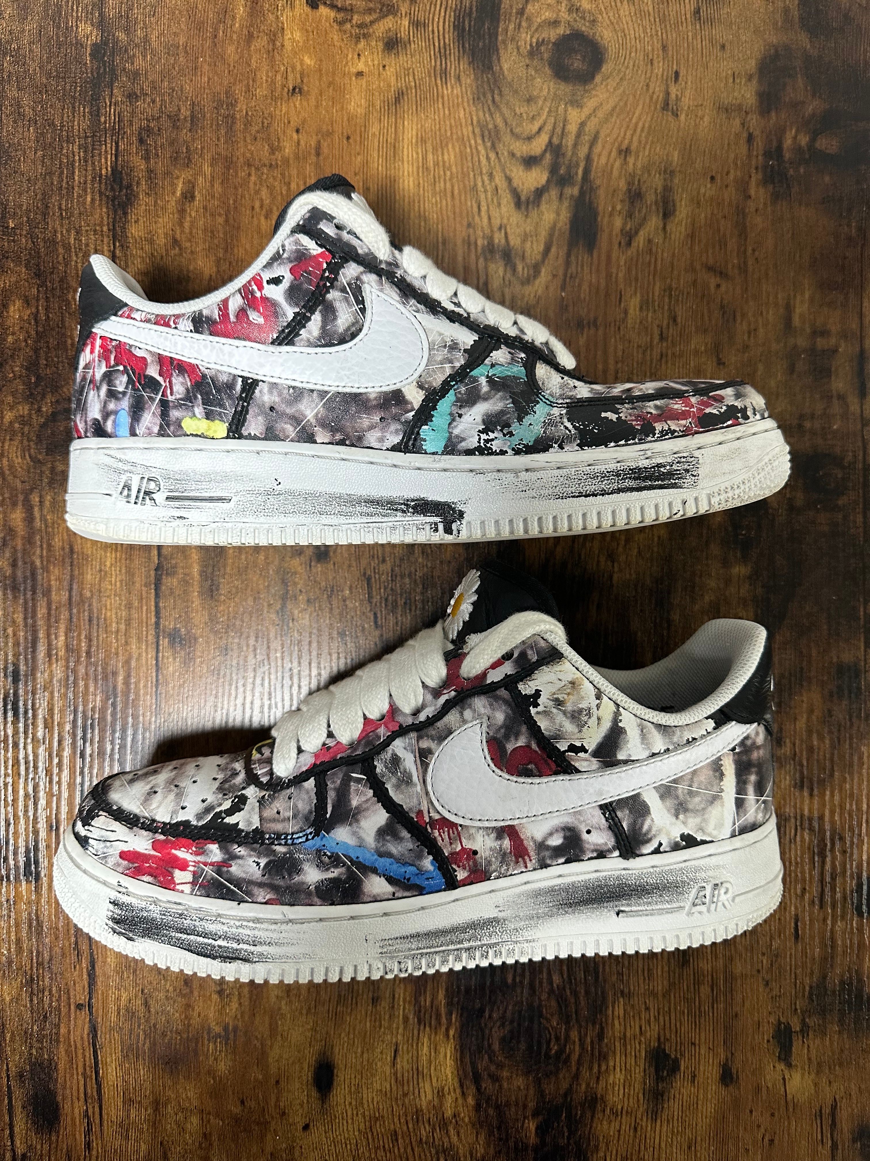 PEACEMINUSONE × Nike Air Force 1 Low Para Noise "Black" / G-DRAGON