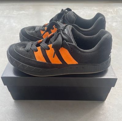 Jamal Smith × adidas Adimatic "Core Black/Orange Rush"