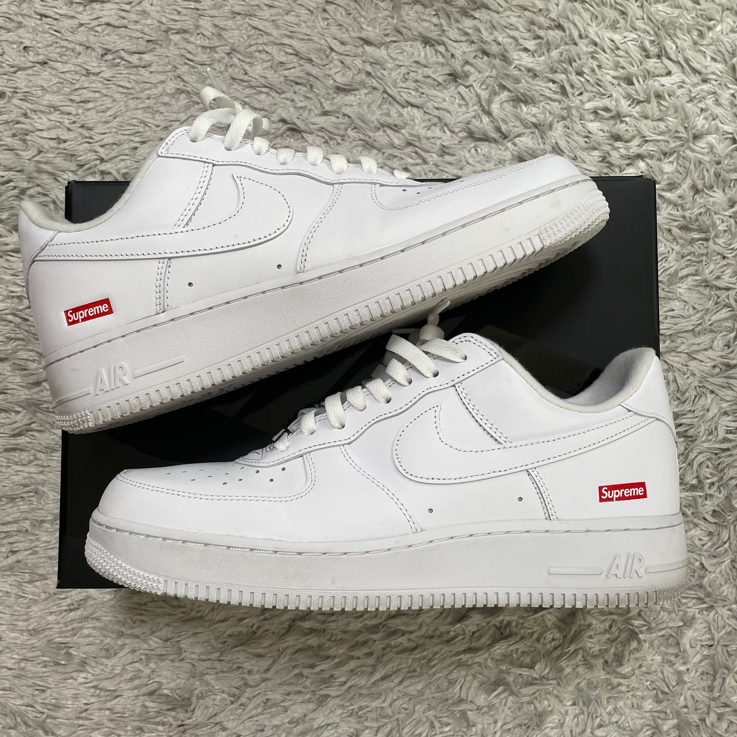 Supreme × Nike Air Force 1 Low "White"
