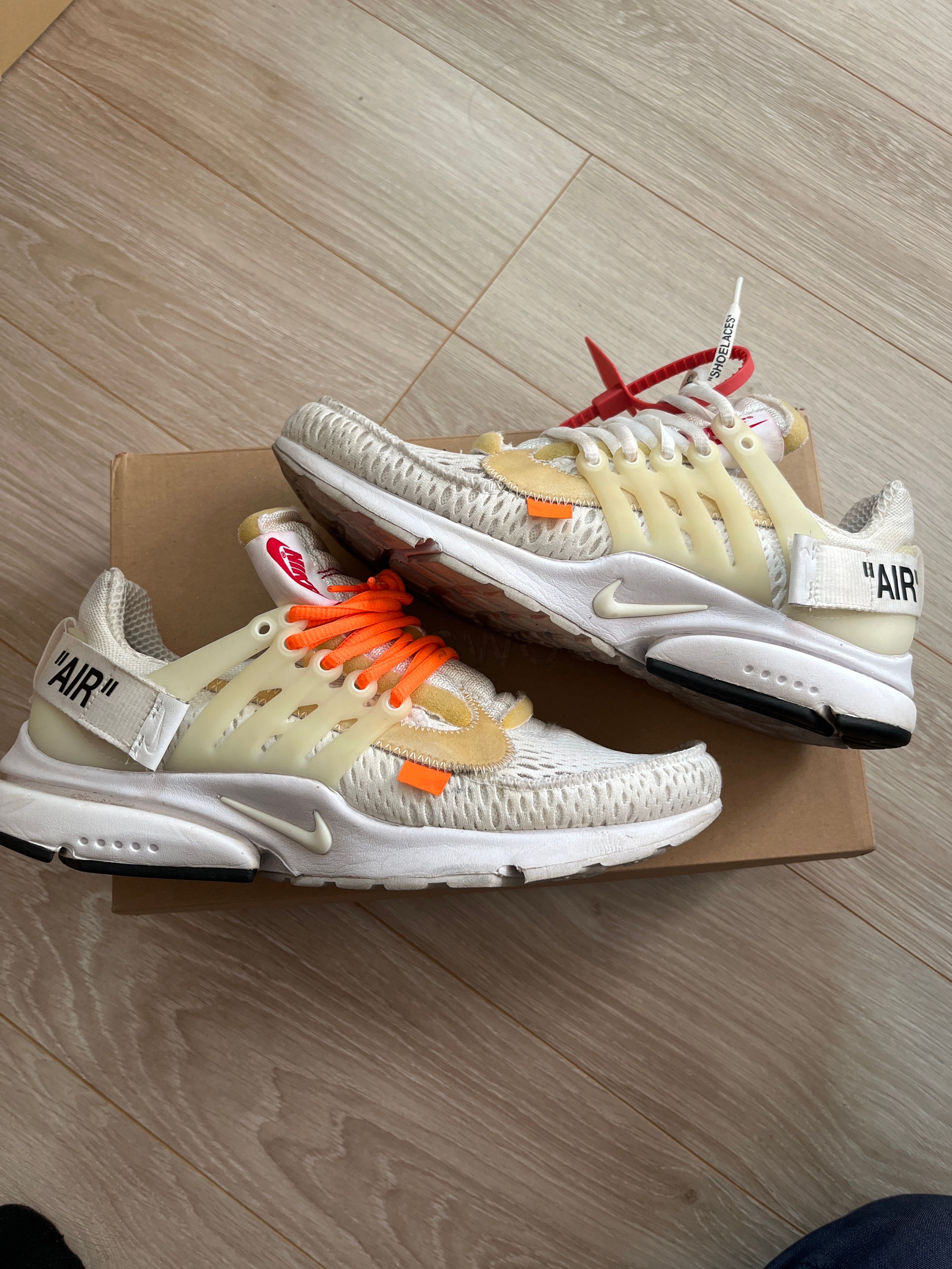 Off-White × Nike Air Presto "White/Black/Cone"
