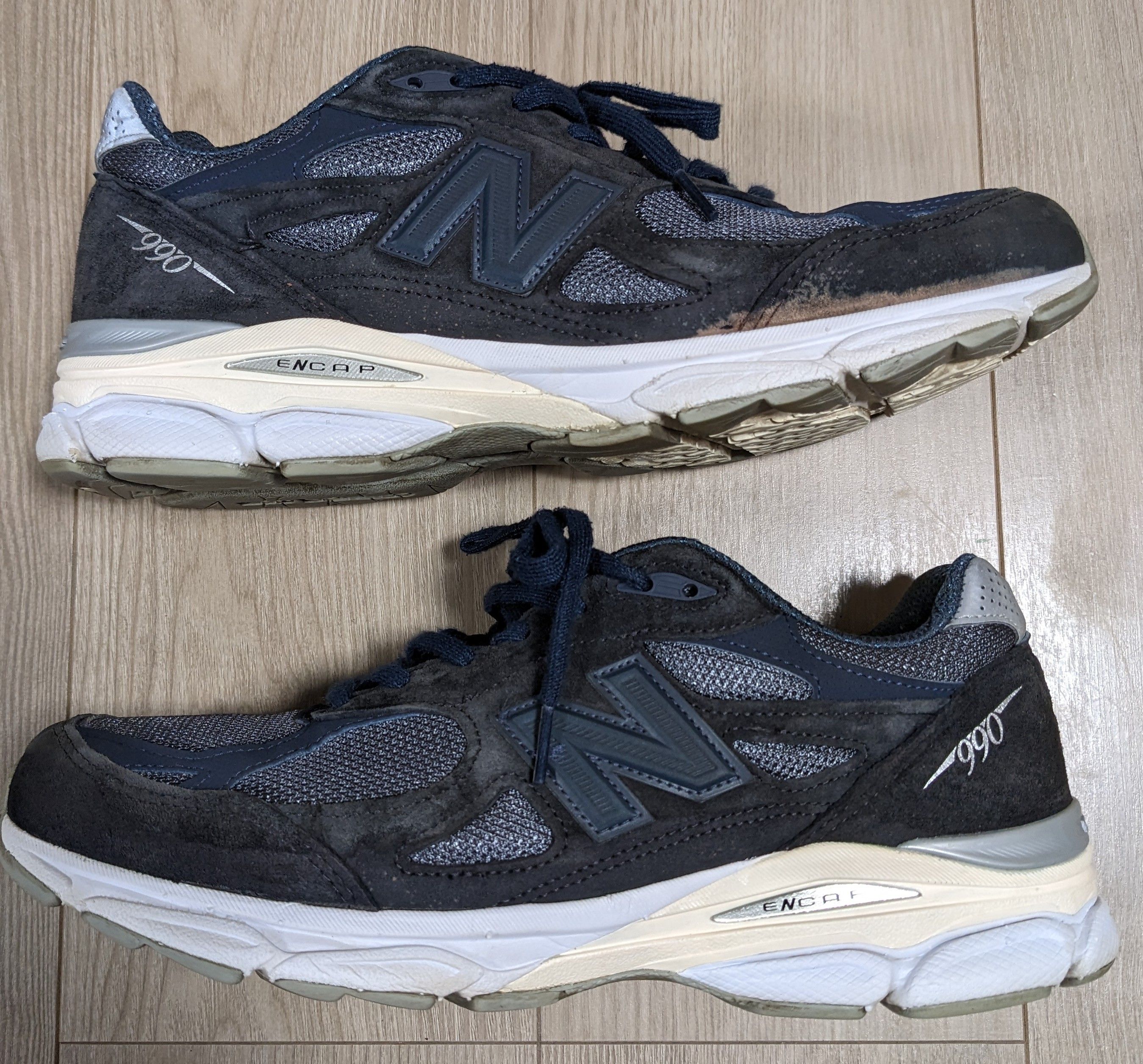 KITH Ronnie Fieg × New Balance 990V3 "Genesis/Navy"