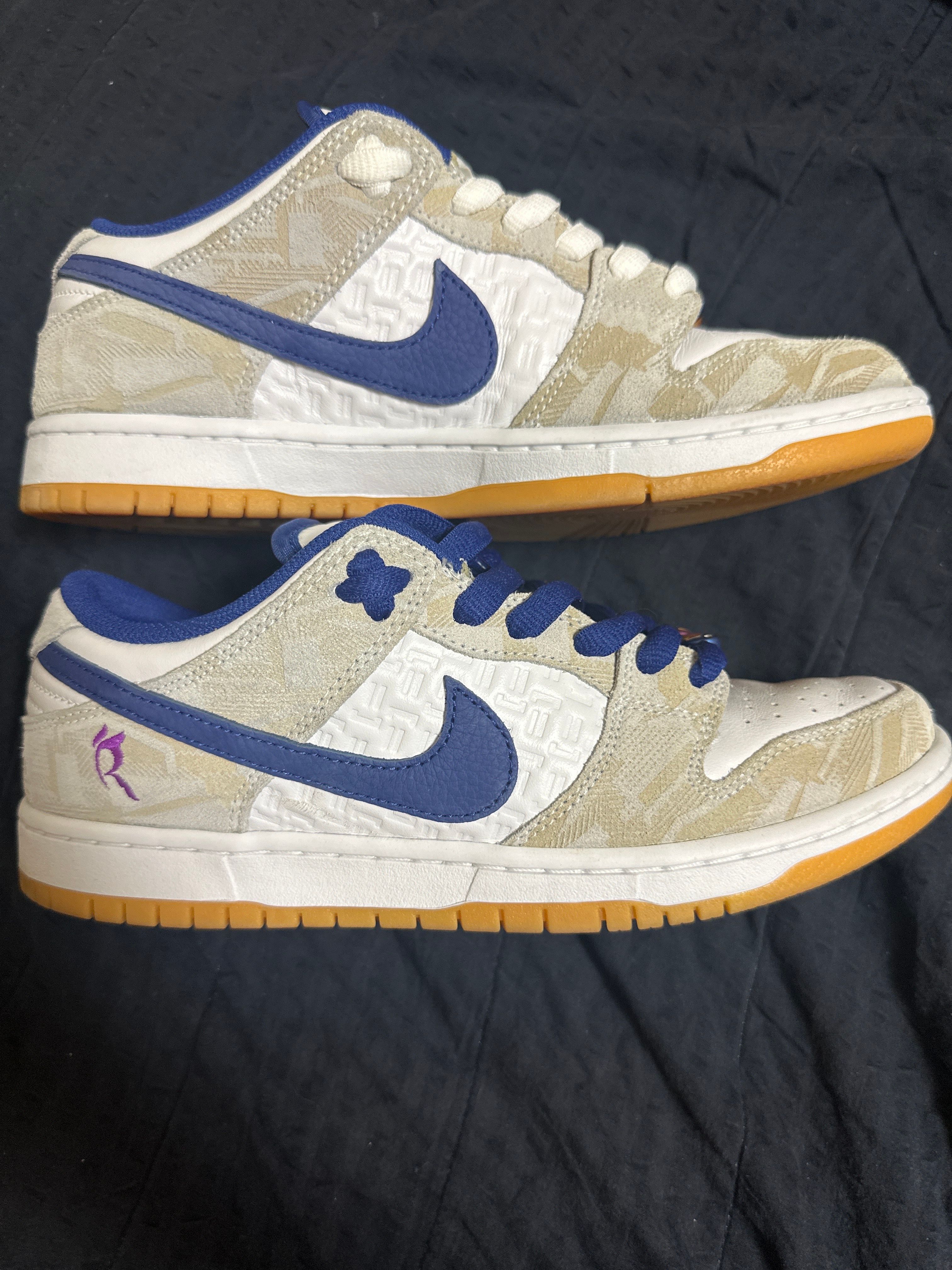 Rayssa Leal × Nike SB Dunk Low PRM "Pure Platinum and Vivid Purple"