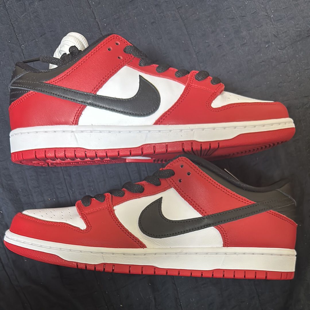 Nike SB Dunk Low Pro "J-Pack Chicago/Varsity Red and White"