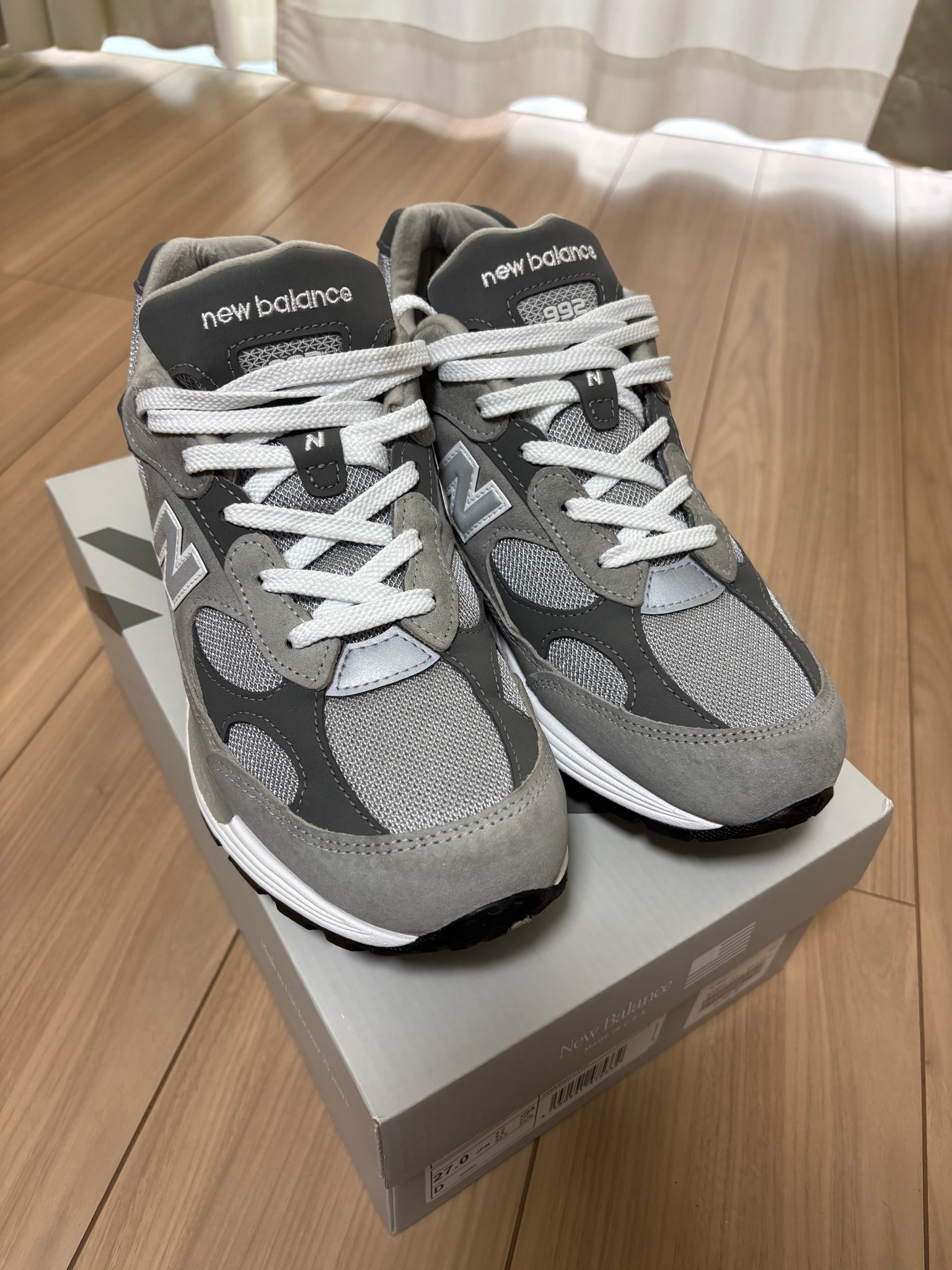 New Balance 992 "Gray" (2025/2026)