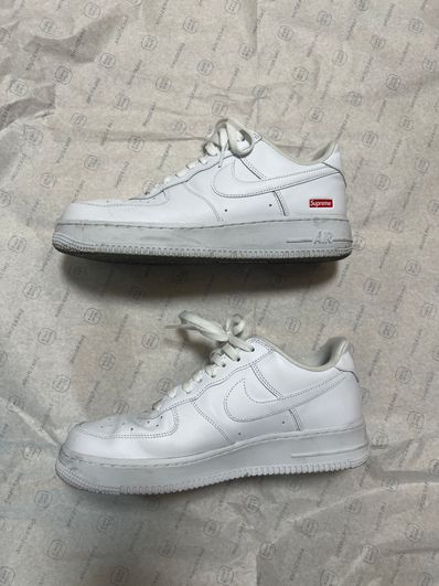 Supreme × Nike Air Force 1 Low "White"