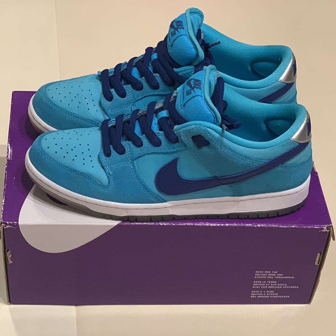 Nike SB Dunk Low Pro "Blue Fury/Deep Royal Blue"