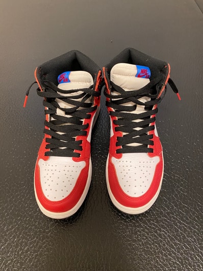 Spiderman × Nike Air Jordan 1 Origin Story "Gym Red/White/Photo Blue/Black"