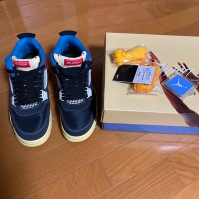 UNION × NIKE AIR JORDAN 4 "OFF NOIR"