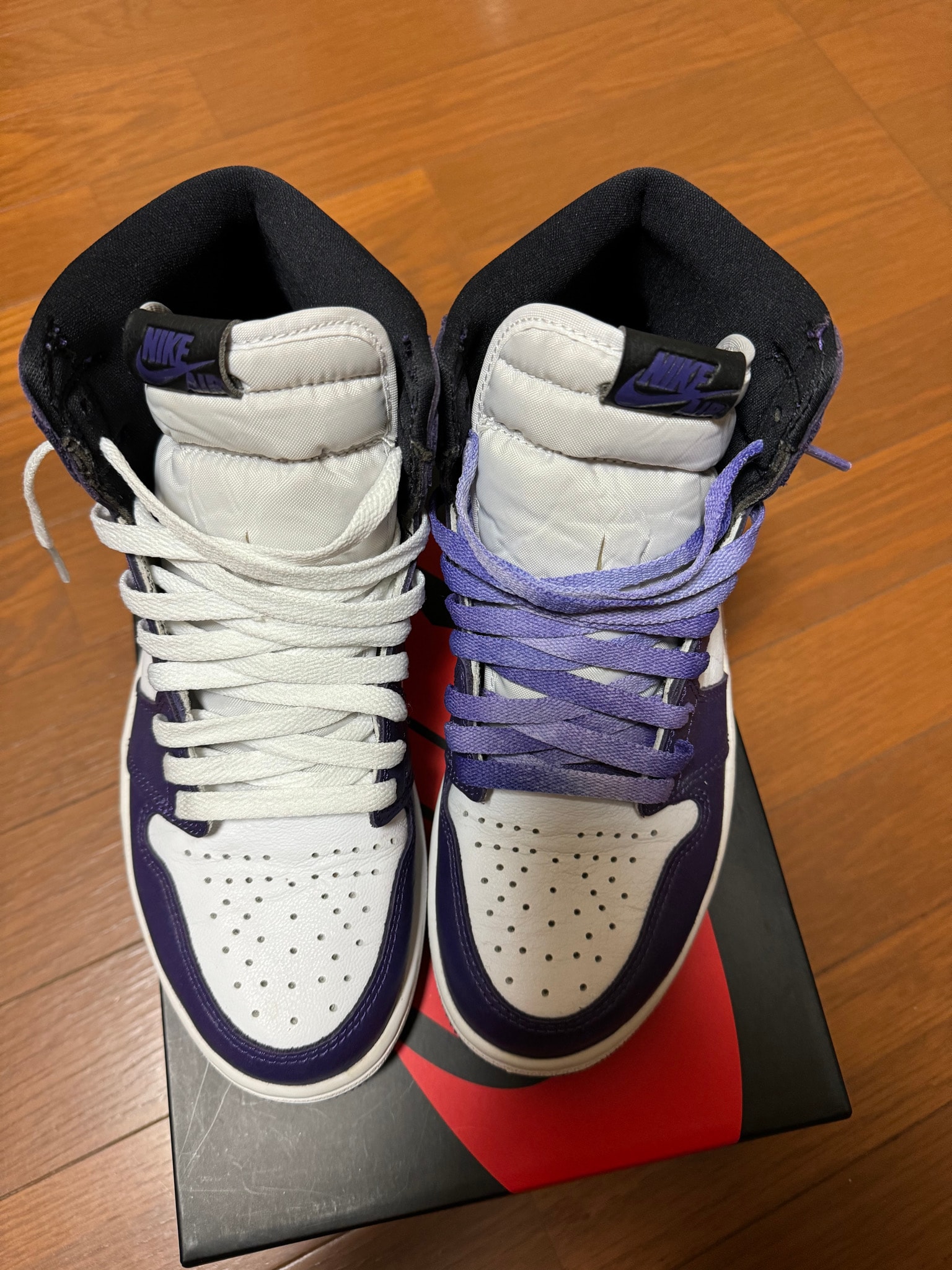 Nike Air Jordan 1 Retro High OG "Court Purple/White/Black" (2020)