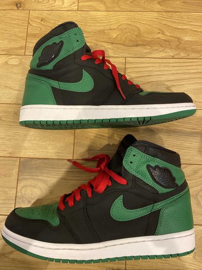 Nike Air Jordan 1 Retro High OG "Black/Pine Green" (2020)