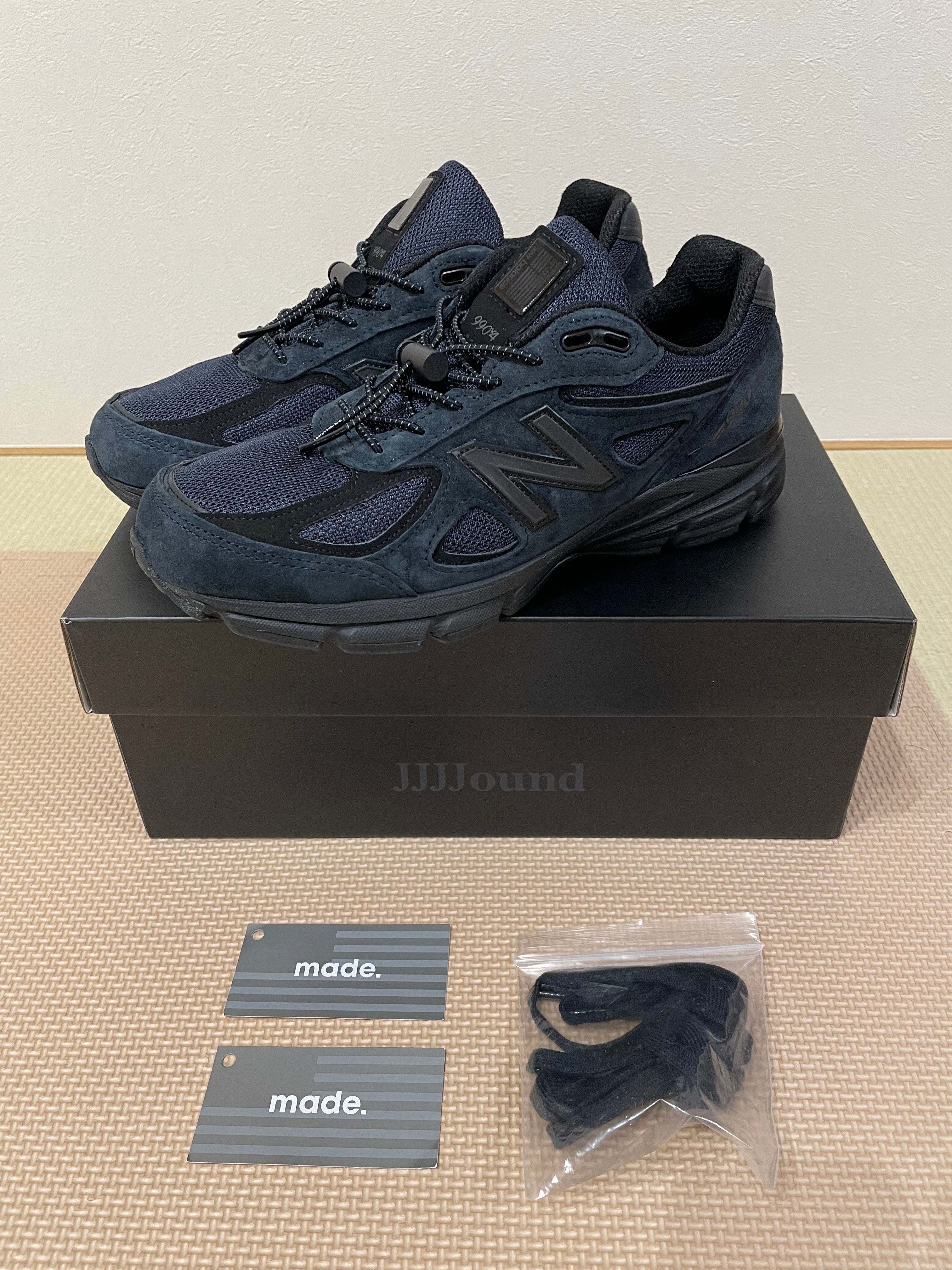 JJJJound × New Balance 990V4 "Navy"
