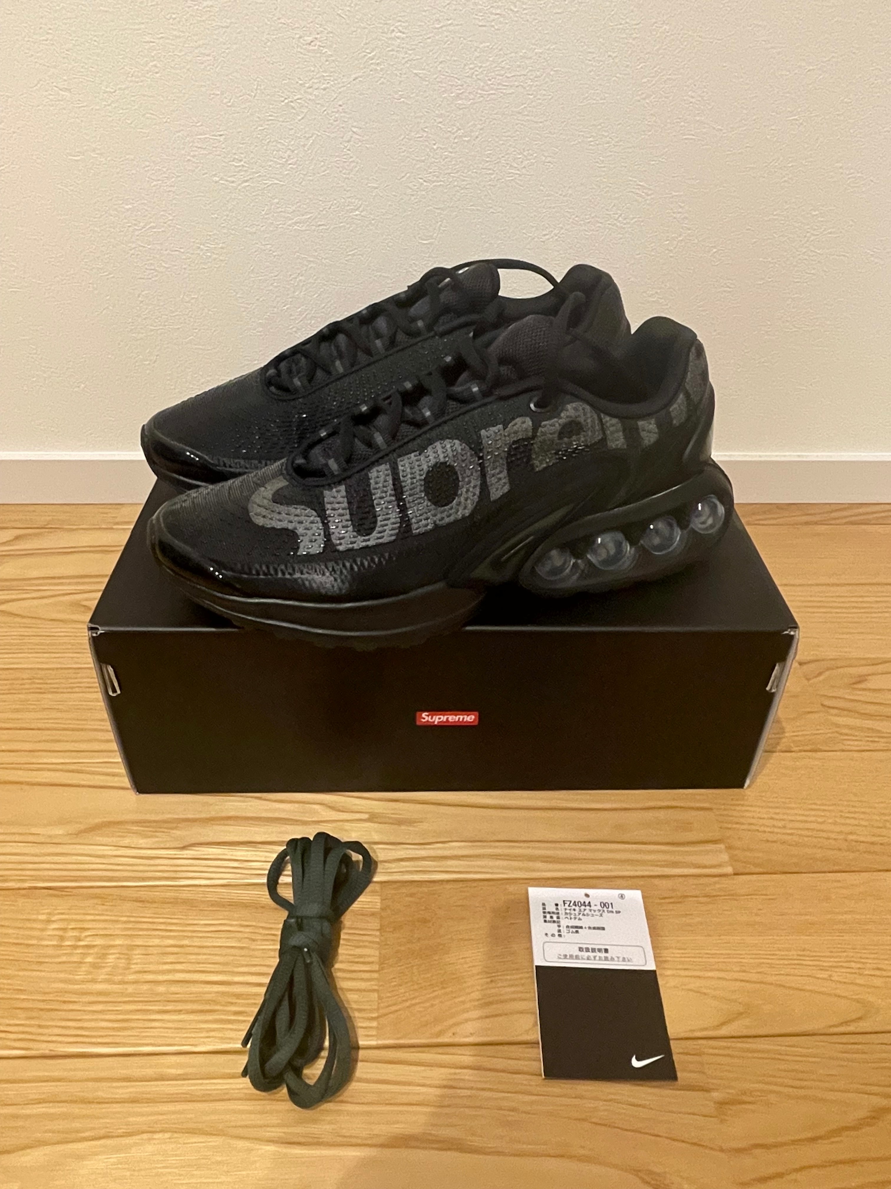 Supreme × Nike Air Max DN "Black/Galactic Jade"