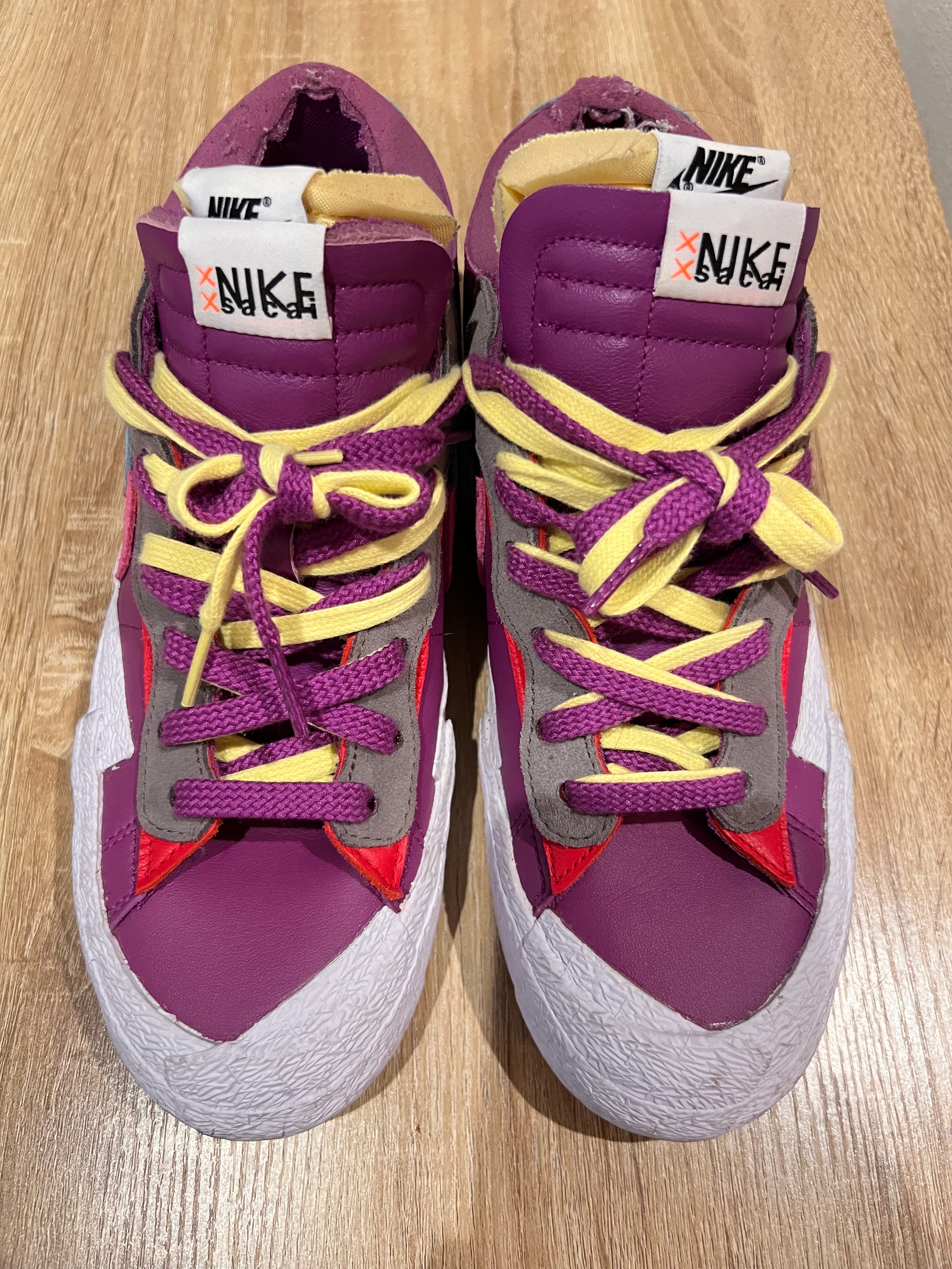 KAWS × sacai × Nike Blazer Low "Purple Dusk"