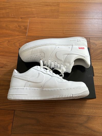 Supreme × Nike Air Force 1 Low "White"