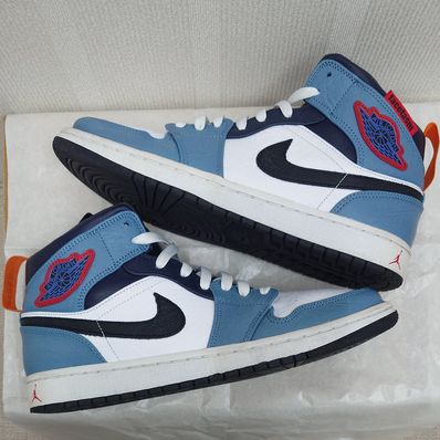 FACETASM × Nike Air Jordan 1 Mid "White/Navy"