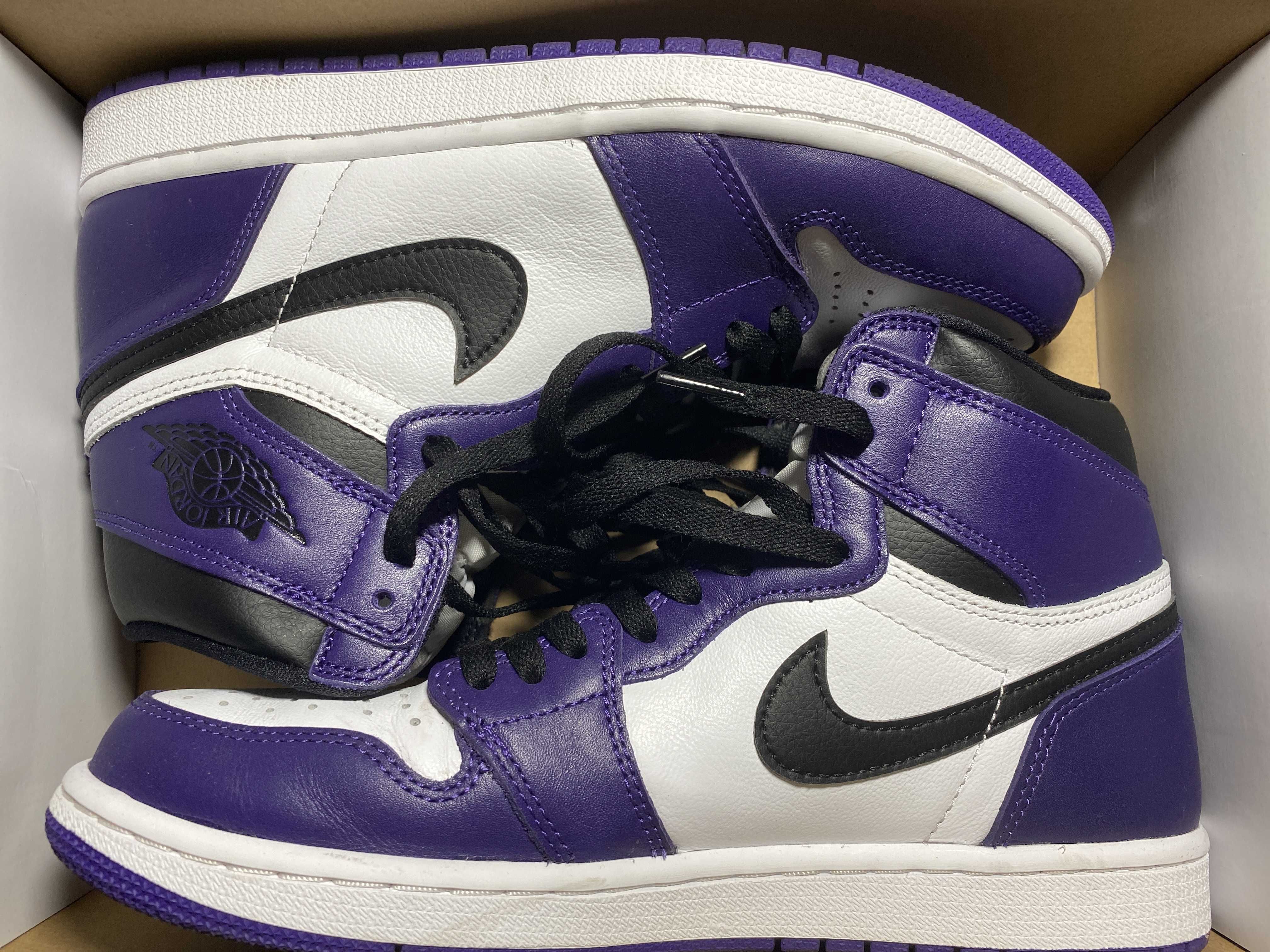 Nike Air Jordan 1 Retro High OG "Court Purple White/Black" (2020)   