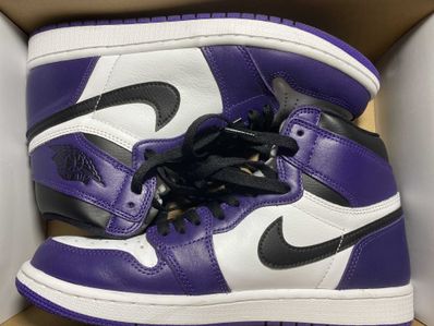 Nike Air Jordan 1 Retro High OG "Court Purple White/Black" (2020)
