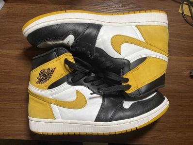 Nike Air Jordan 1 Retro High OG "Black Toe/Yellow Ochre"
