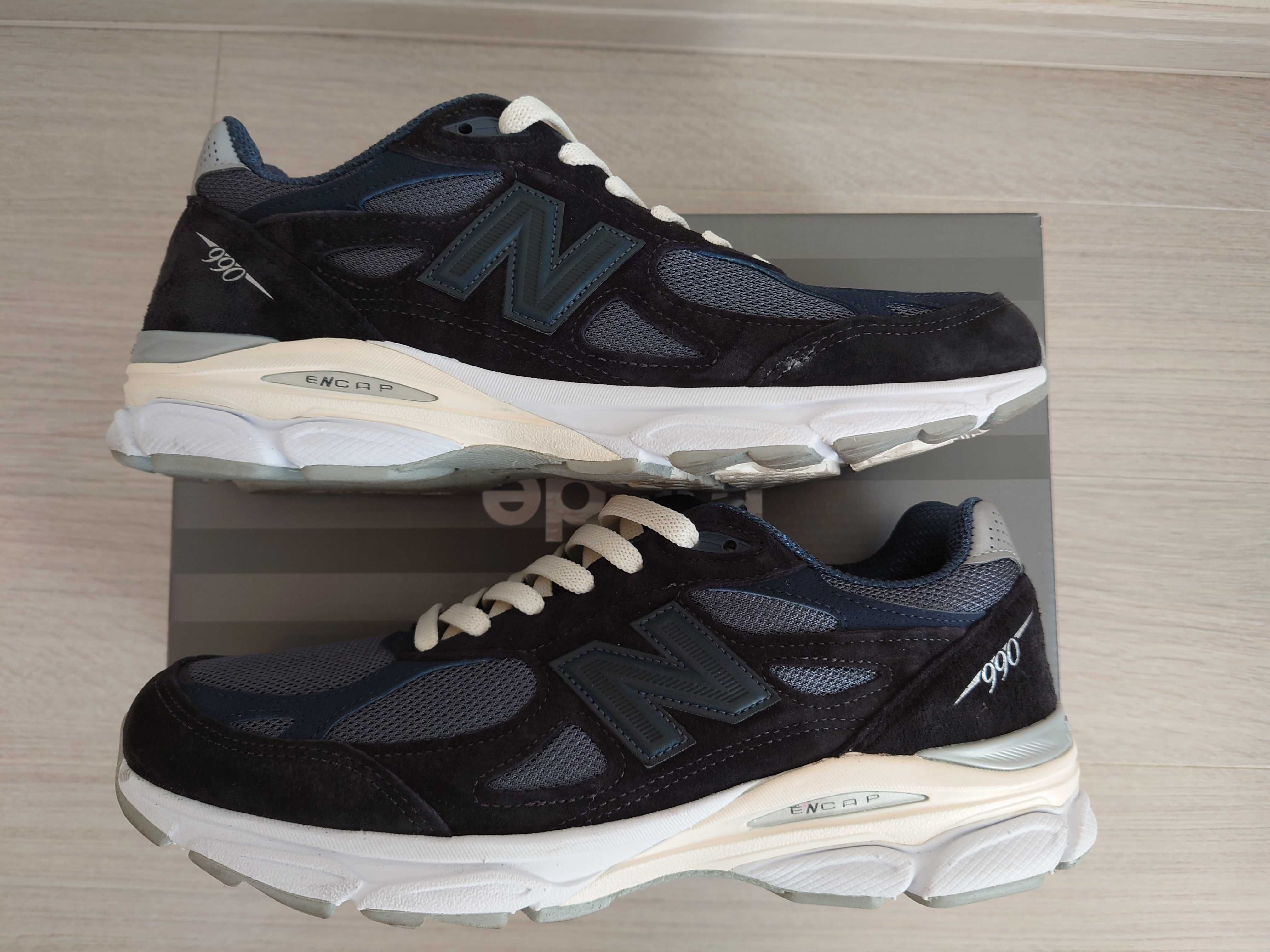 KITH Ronnie Fieg × New Balance 990V3 "Genesis/Navy"