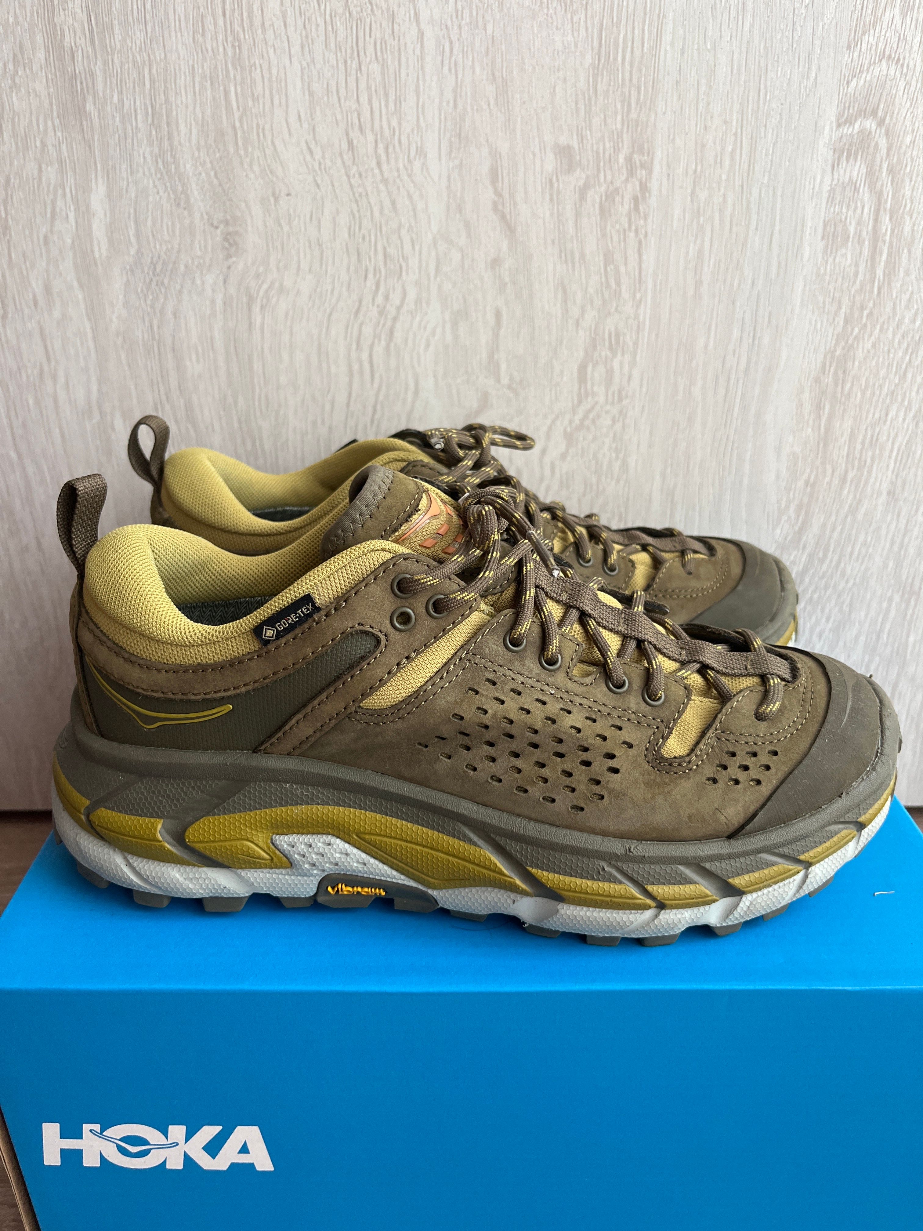Hoka Tor Ultra Low "Dark Olive/Mercury"