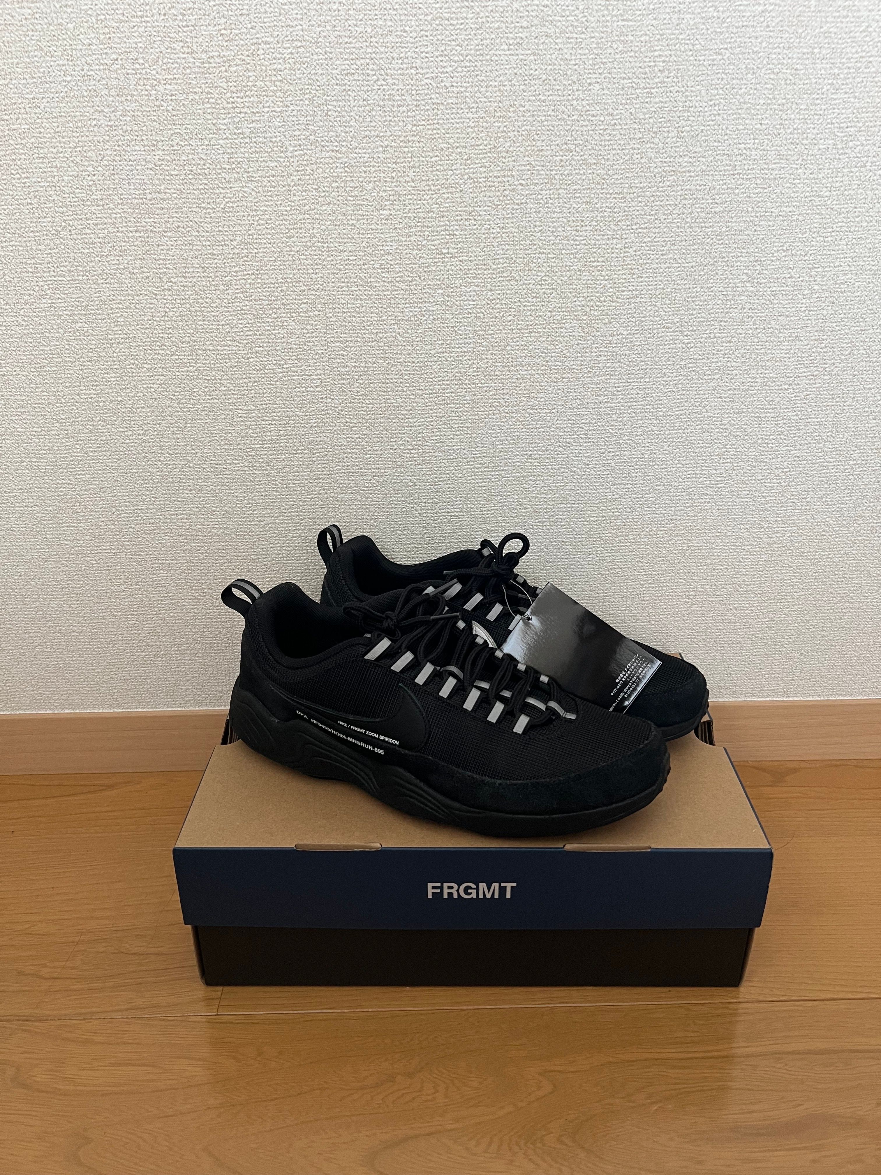 Fragment × Nike Air Zoom Spiridon SP "Black"