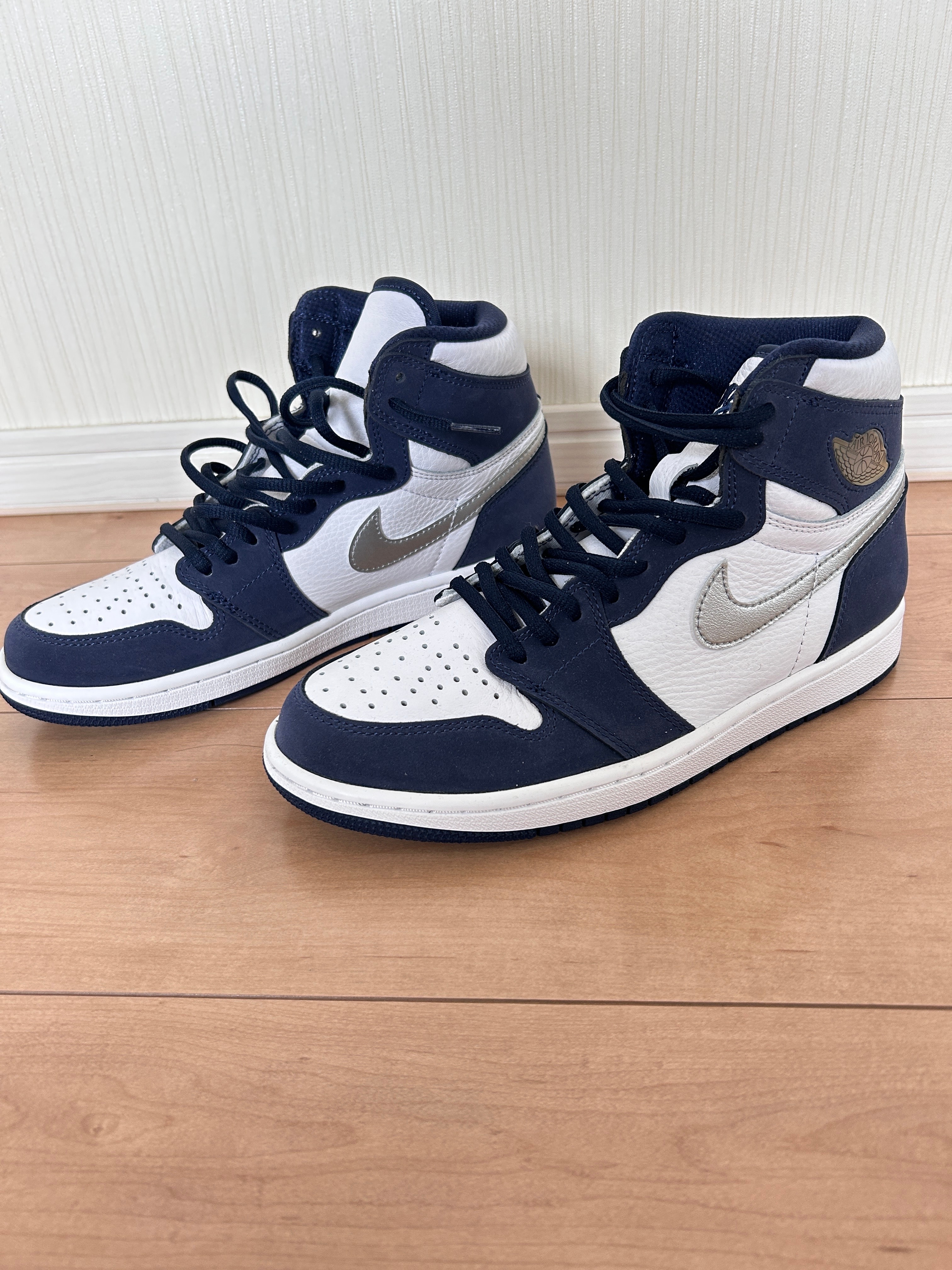 Nike Air Jordan 1 High OG CO.JP "White/Midnight Navy" (2020)(ブリーフケースなし)