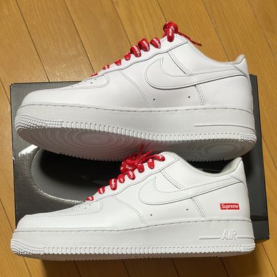 Supreme × Nike Air Force 1 Low "White"