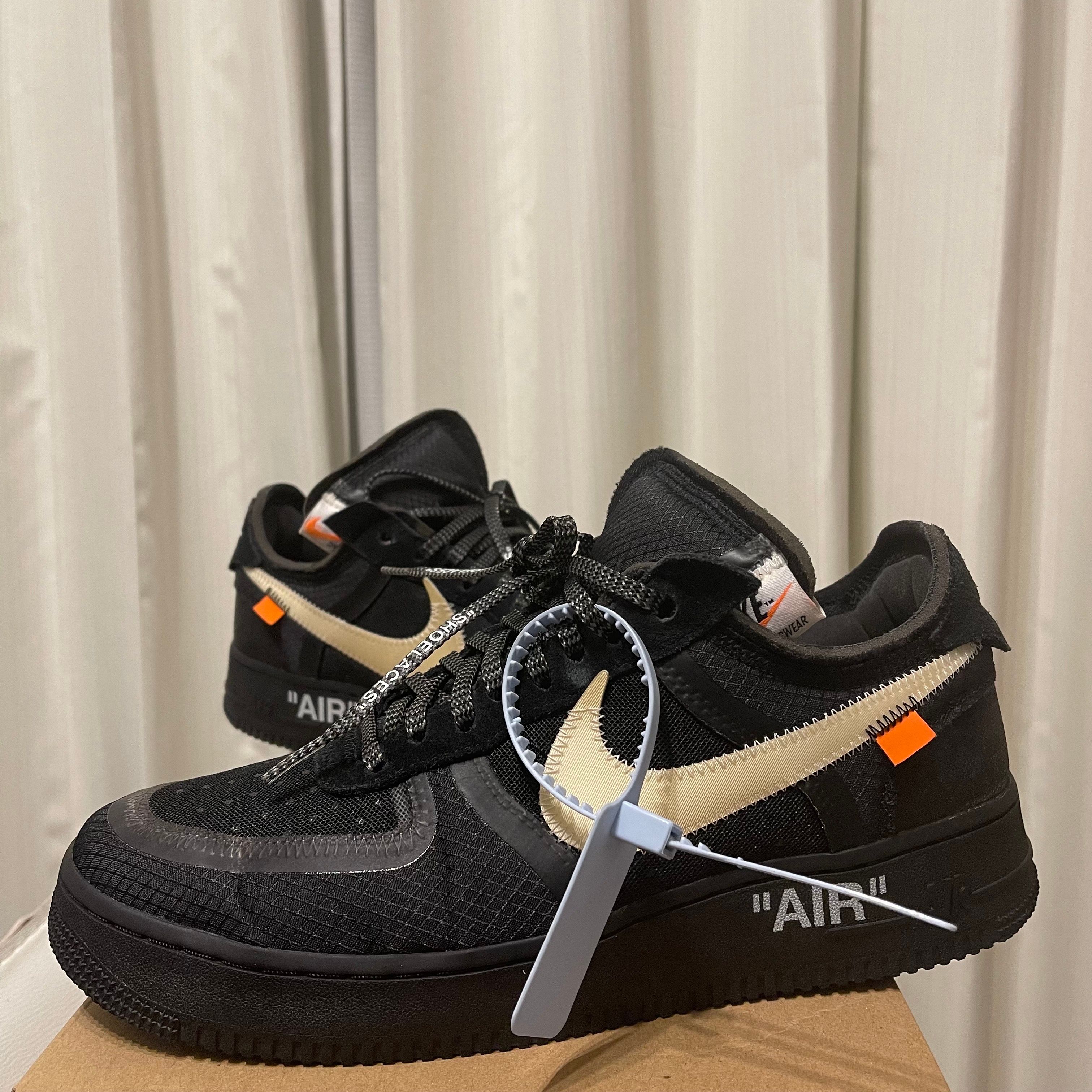 Off-White × Nike Air Force 1 Low "Black"