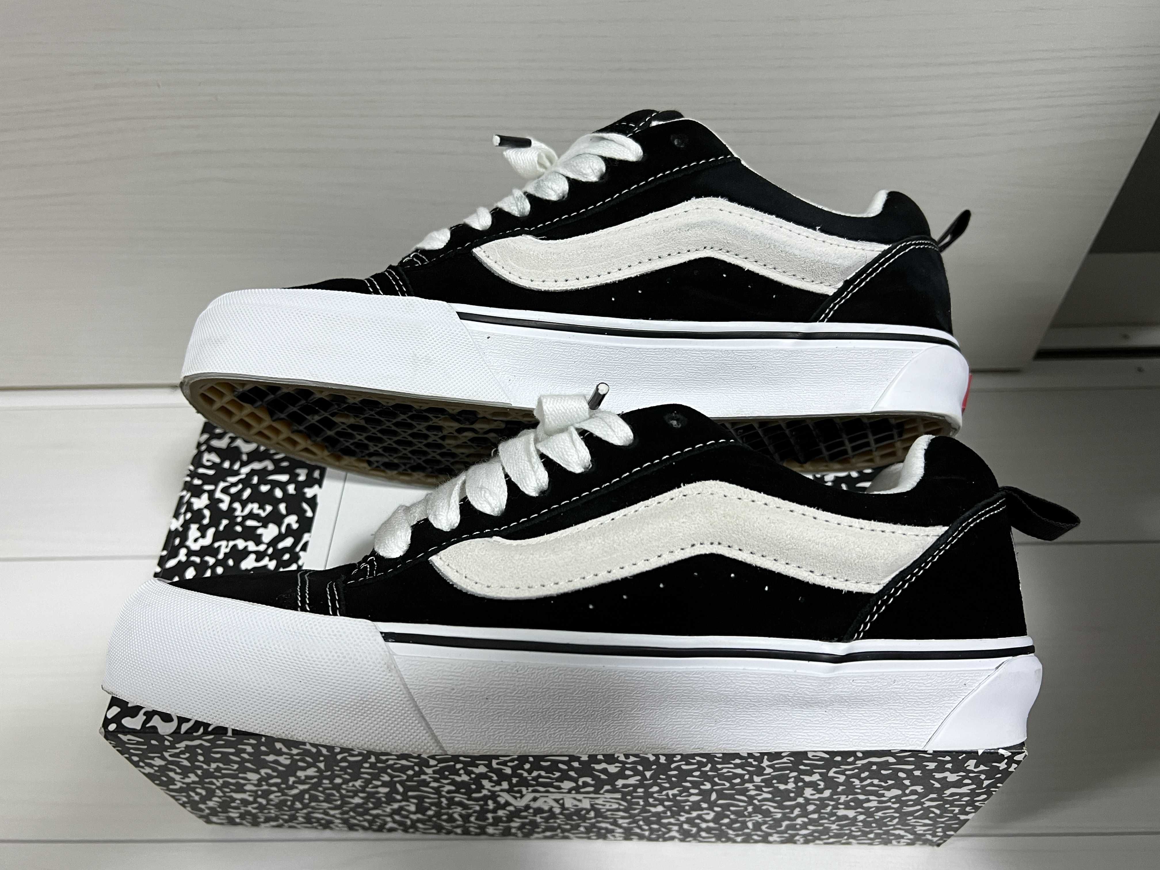 Imran Potato × Vans Vault UA Knu-Skool VR3 LX "Black/True White"