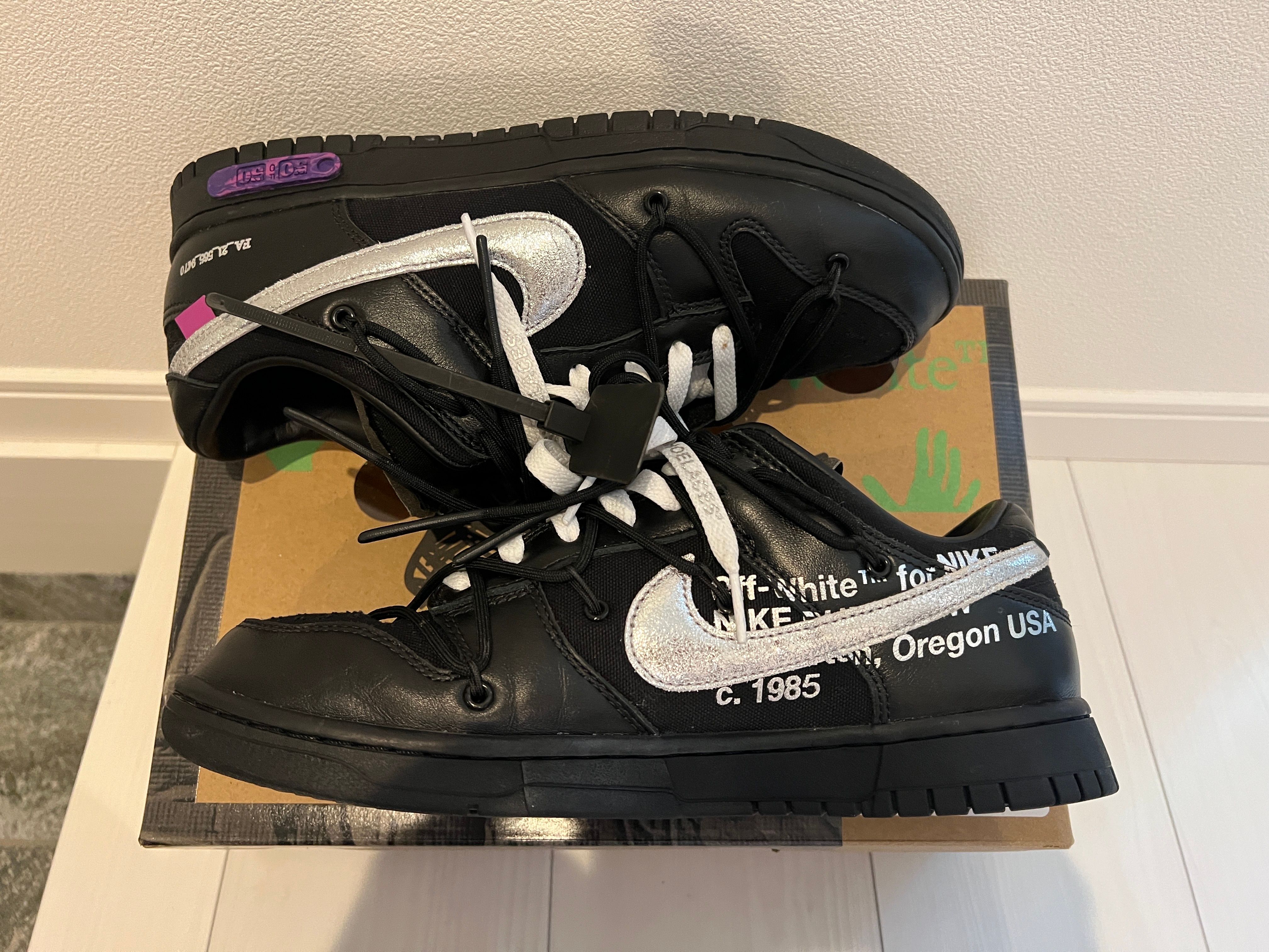 Off-White × Nike Dunk Low 1 of 50 "Lot.50"