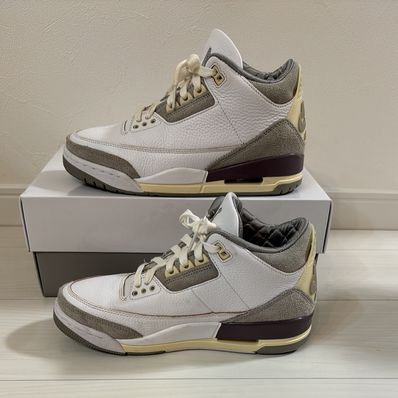 A Ma Maniere × Nike Women's Air Jordan 3 Retro SP "White/Medium Grey Violet Ore"