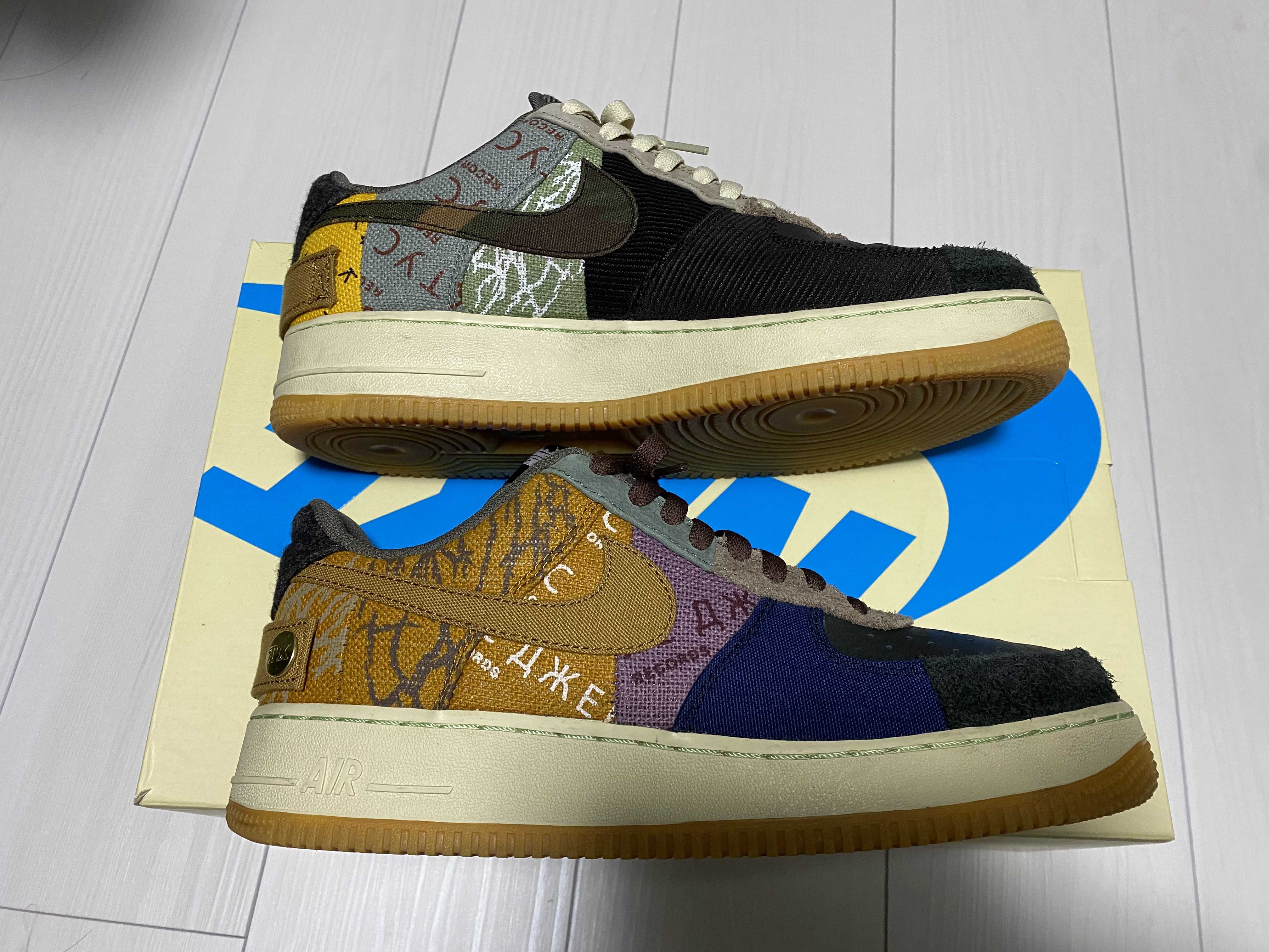 Travis Scott × Nike Air Force 1 Low Cactus Jack "Multi Color"