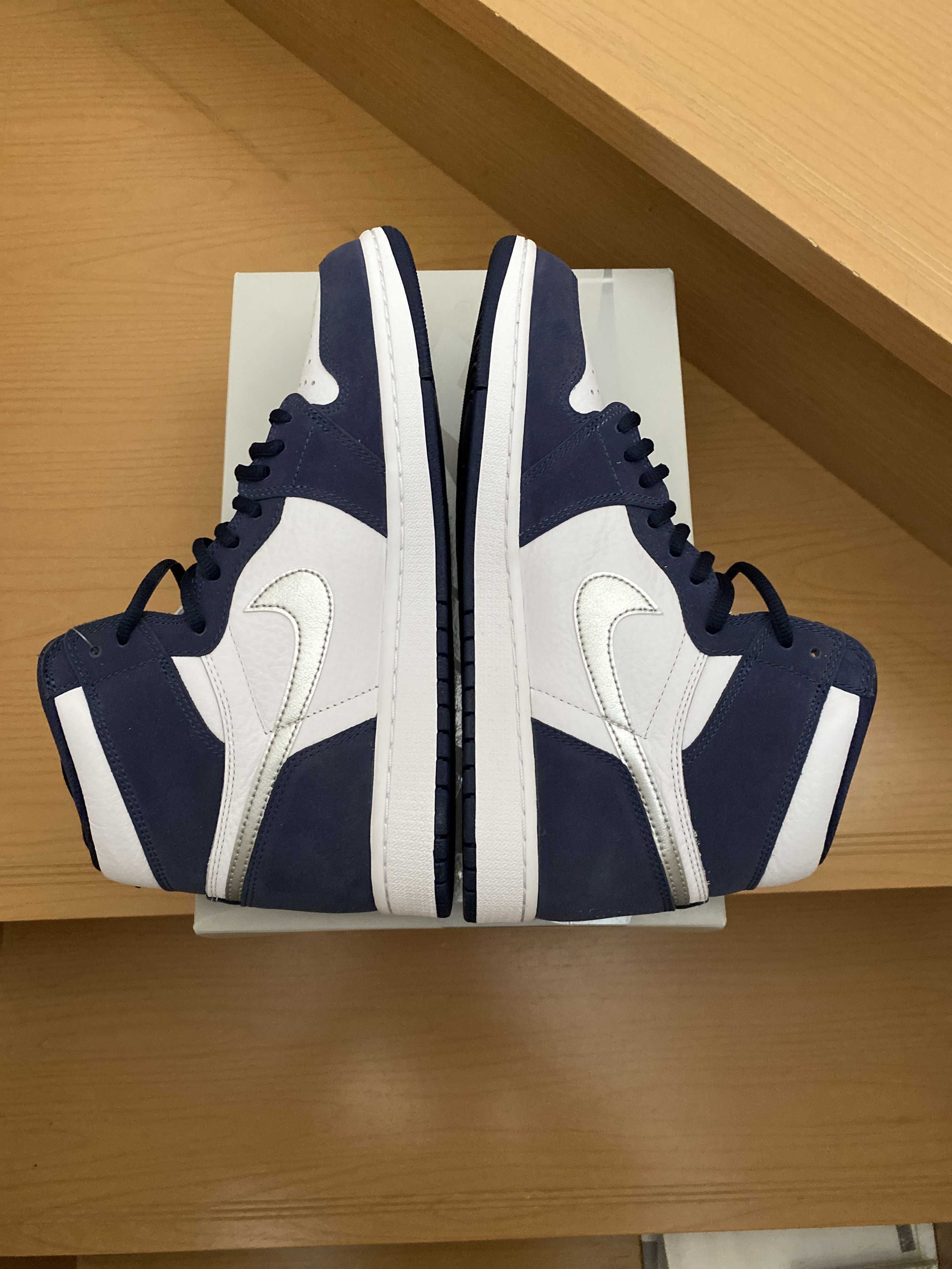 Nike Air Jordan 1 High OG CO.JP "White/Midnight Navy" (2020)(ブリーフケースなし)