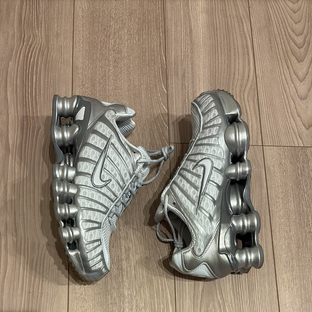 Nike Women's Shox TL "Pure Platinum and Metallic Silver"