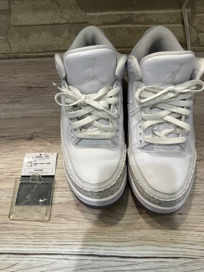 Retro 3 2025 pure white