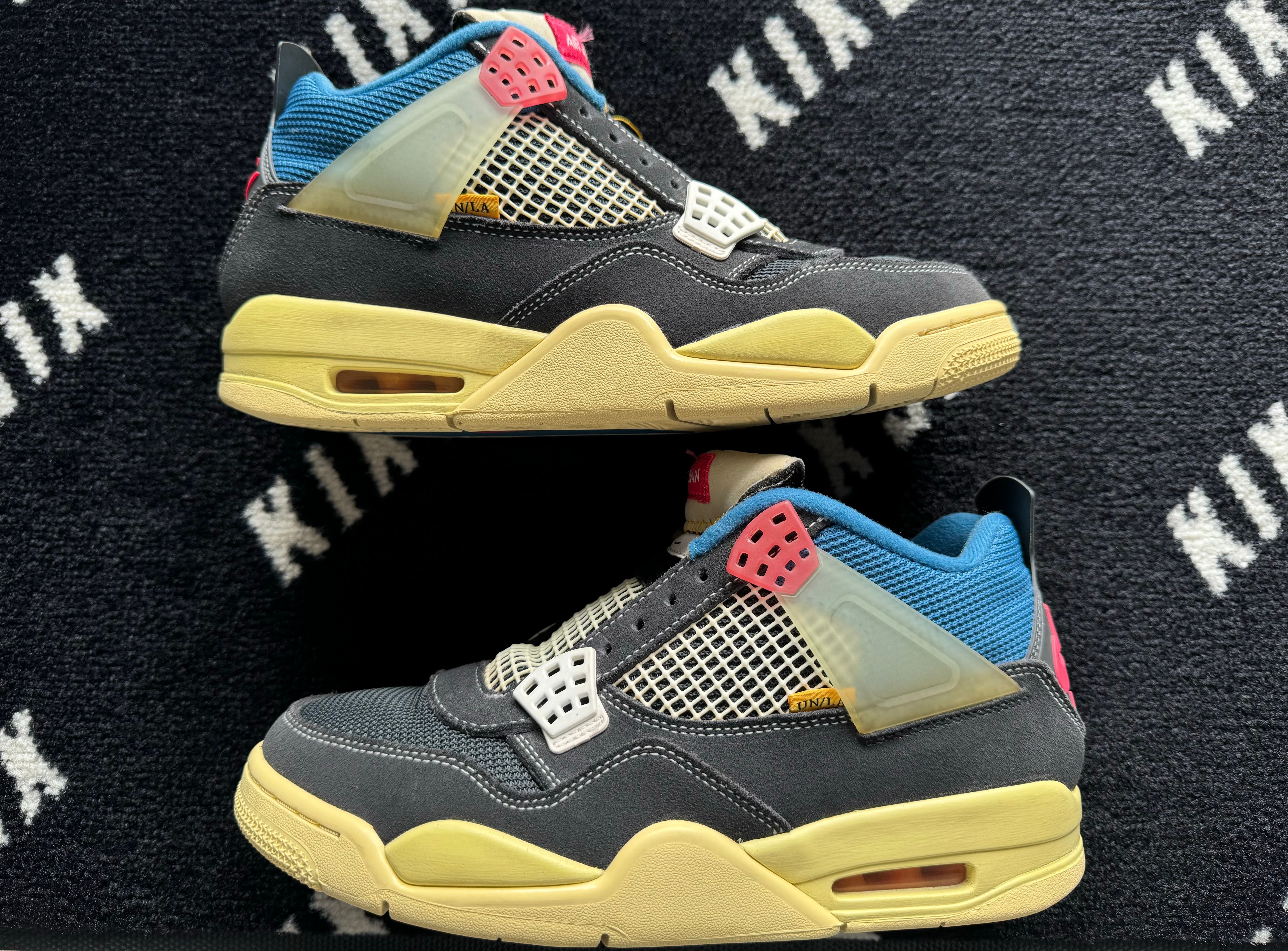 UNION × Nike Air Jordan 4 "Off Noir"