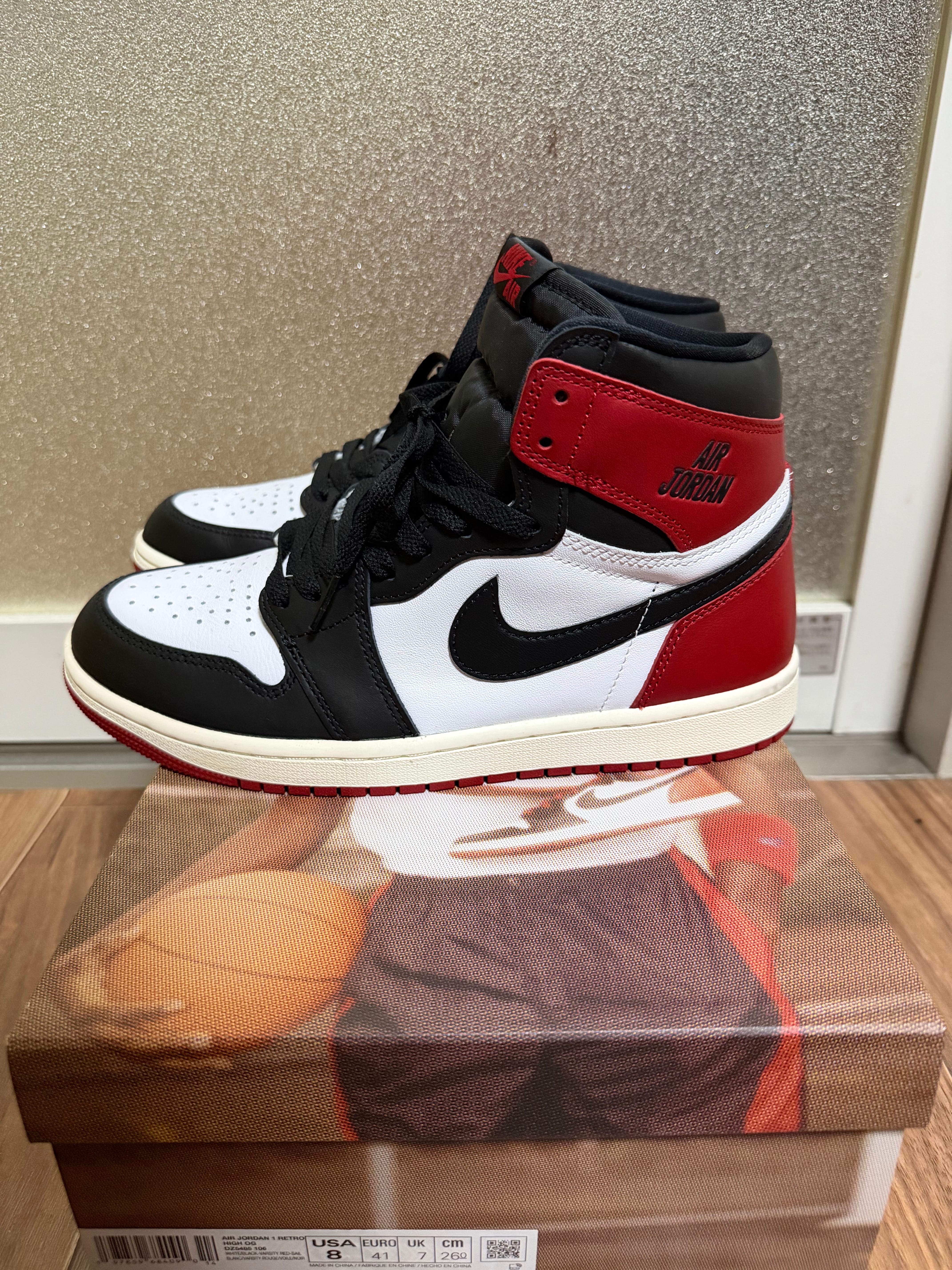 Nike Air Jordan 1 Retro High OG "Black Toe Reimagined"