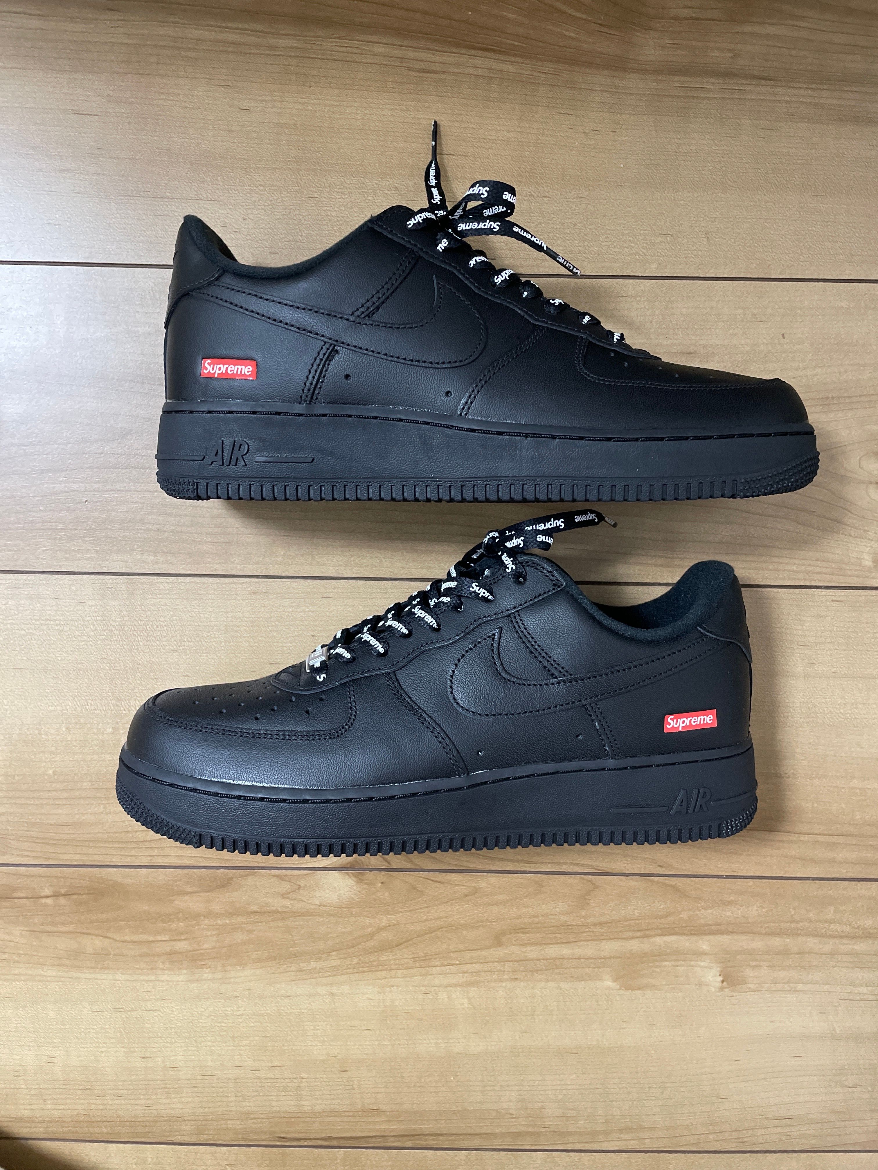 Supreme × Nike Air Force 1 Low "Black"